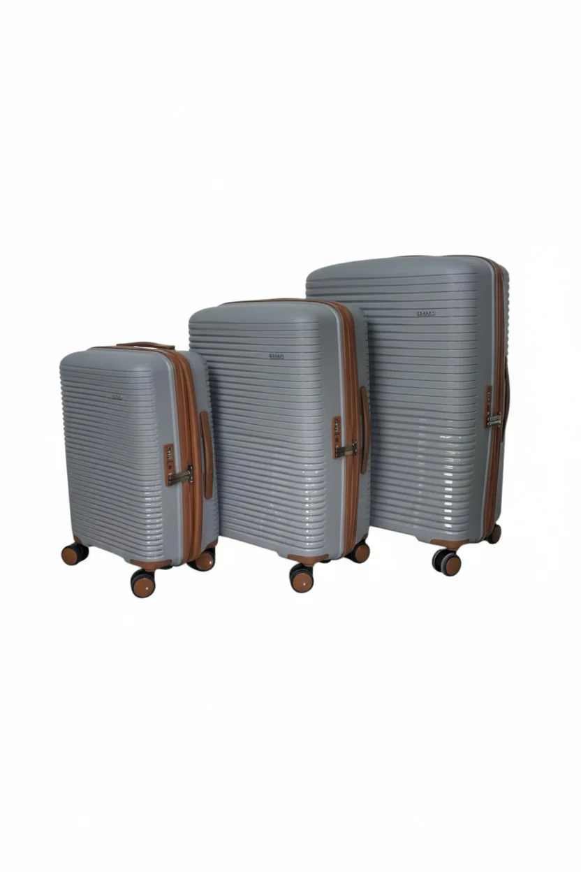 3-Piece Spinner Travel Bag Set with Double Zippers - Image 2