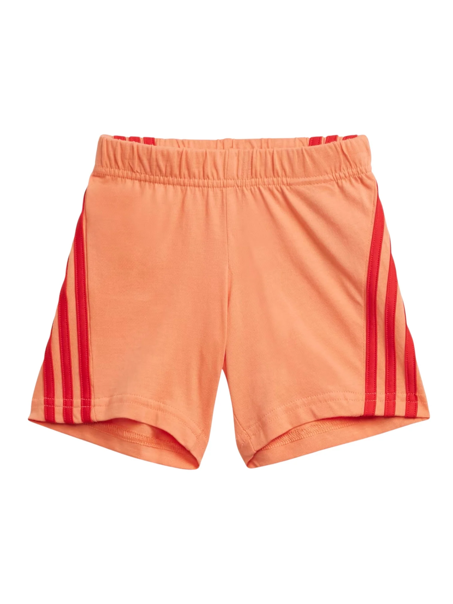 Adidas Kids Orange Sports Shorts - Image 3