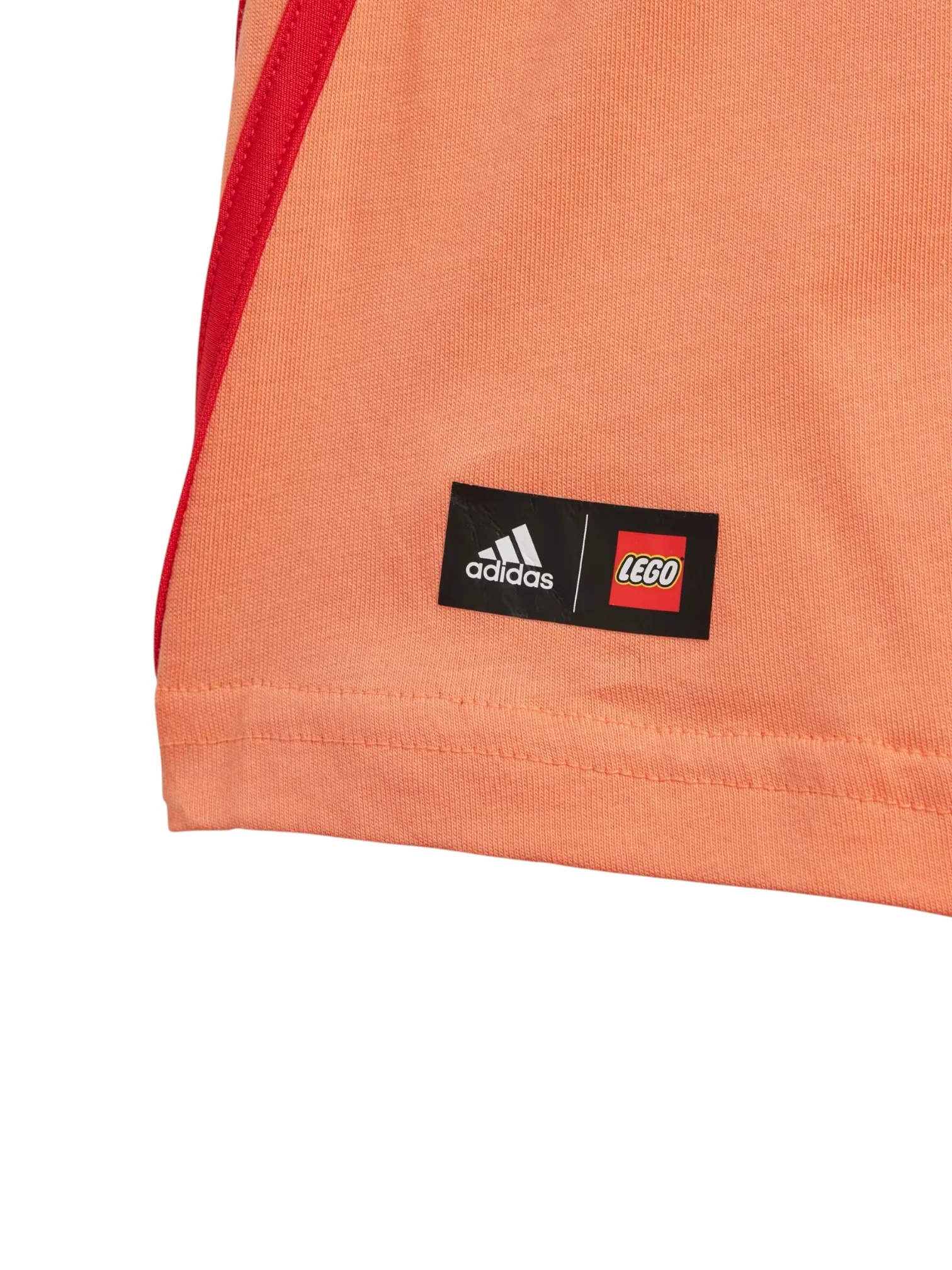 Adidas Kids Orange Sports Shorts - Image 4