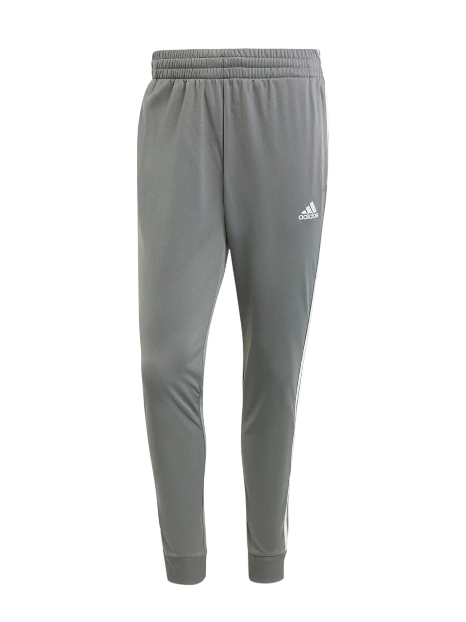 Adidas Logo Design Silver Men’s Zip-Up Tracksuit Set - Image 6