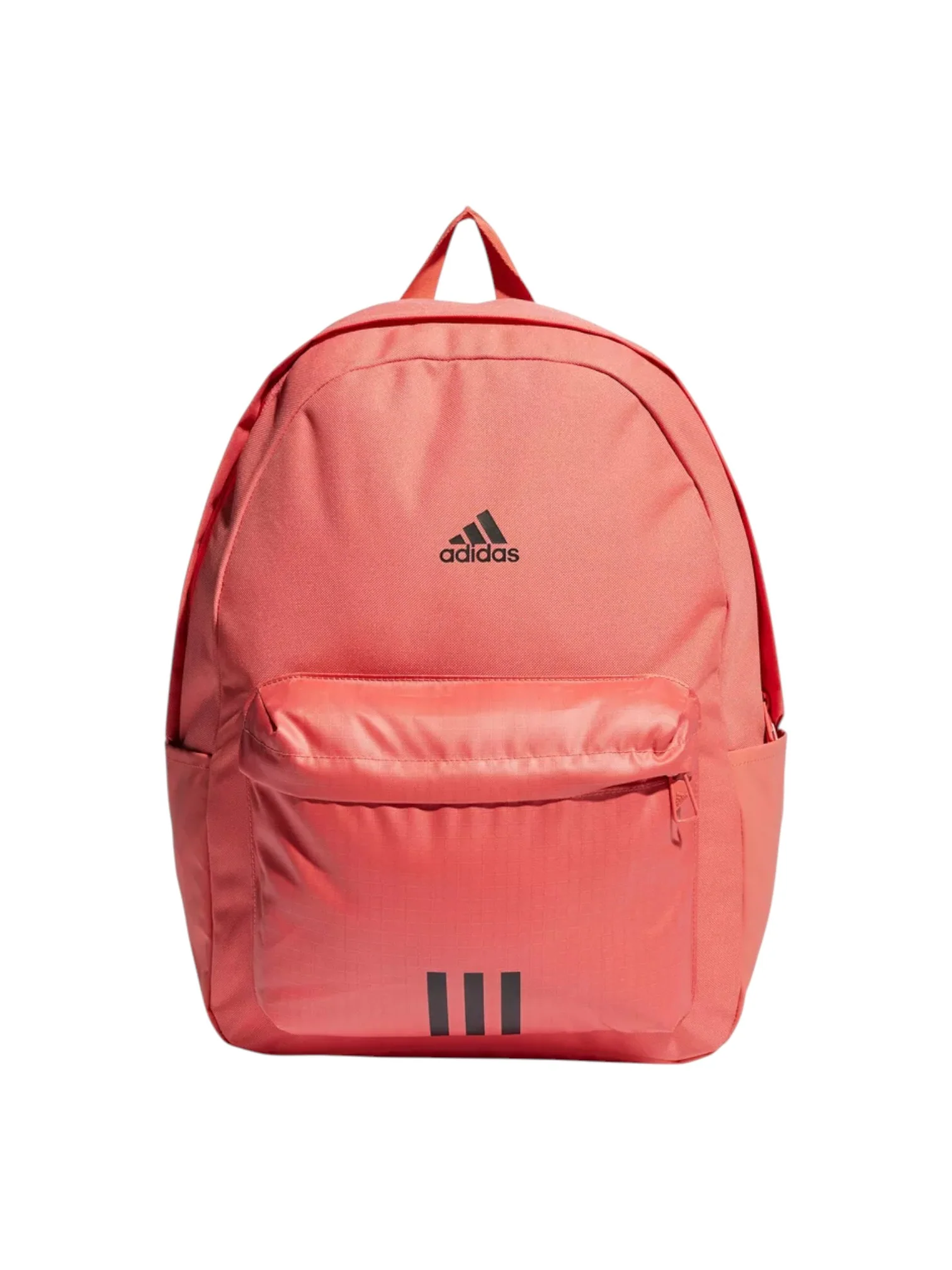 Adidas Unisex Peachy Pink Logo Print Backpack