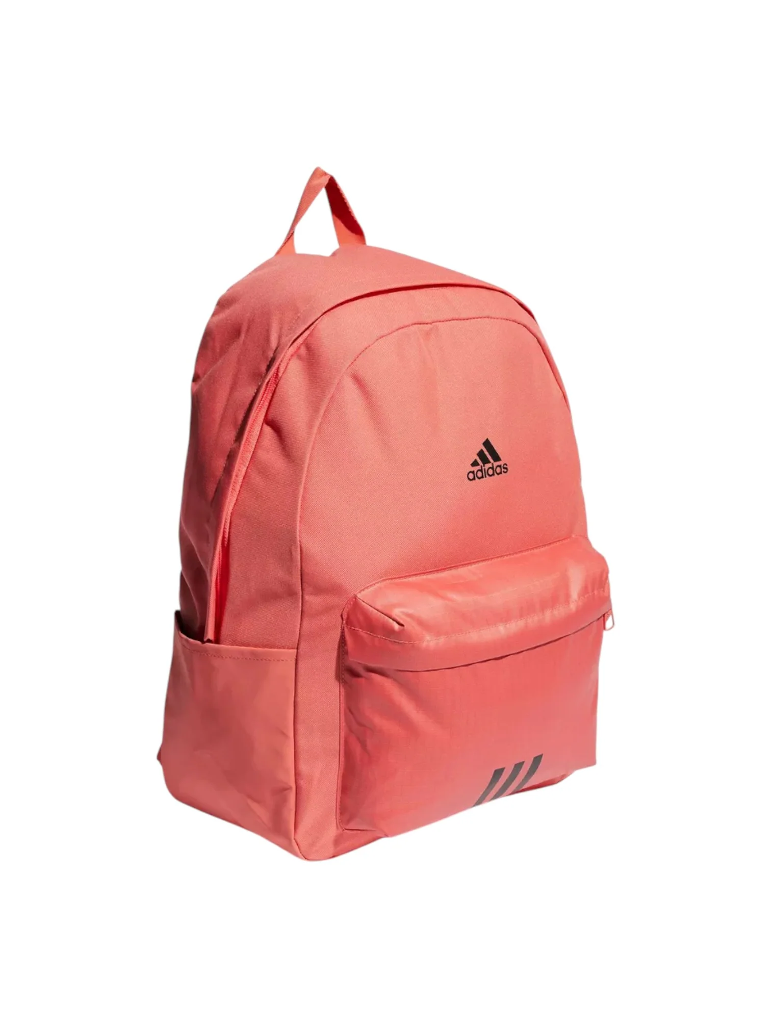 Adidas Unisex Peachy Pink Logo Print Backpack - Image 2