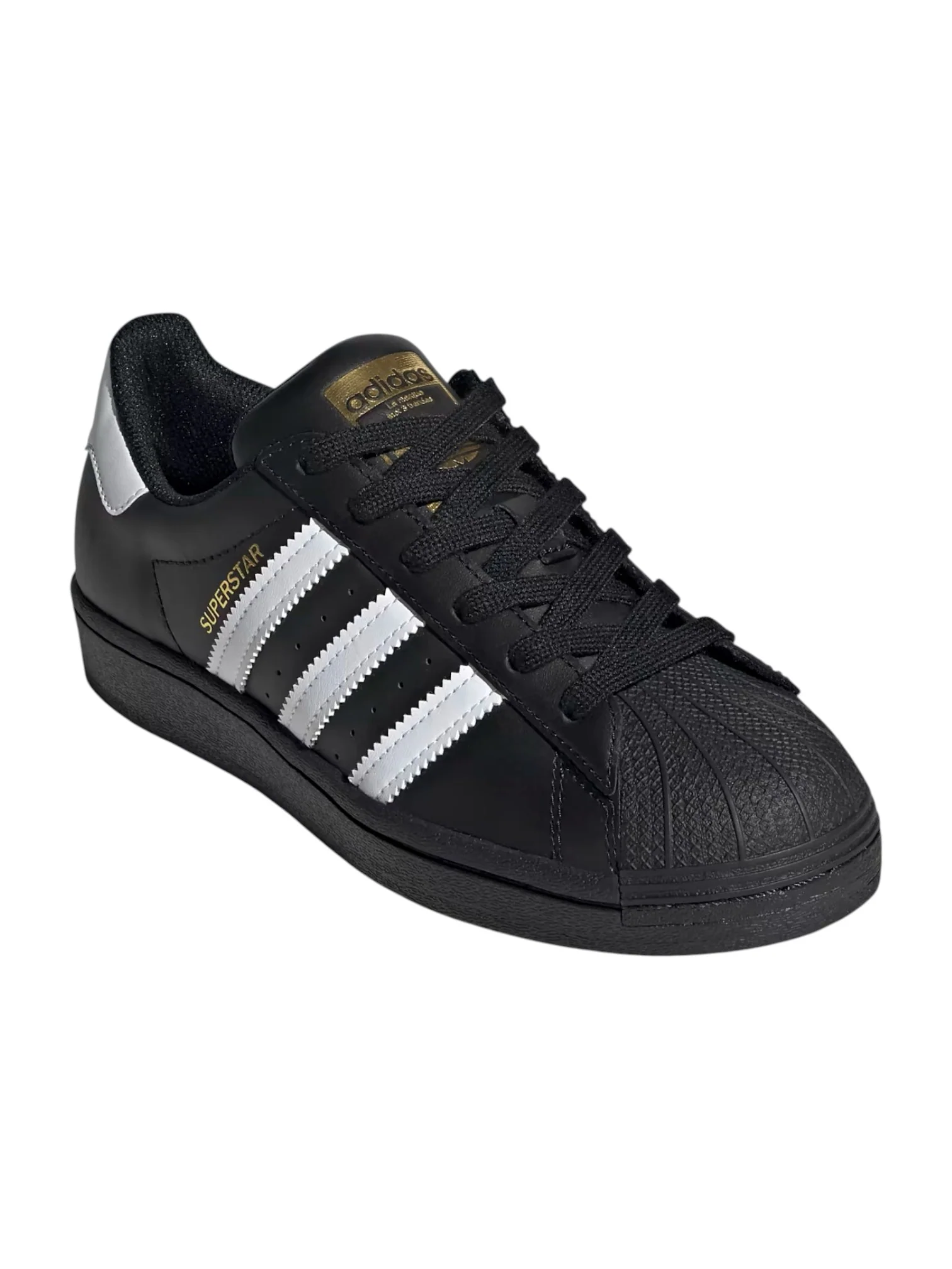 Adidas Unisex Superstar Lace-Up Sneakers - Image 3