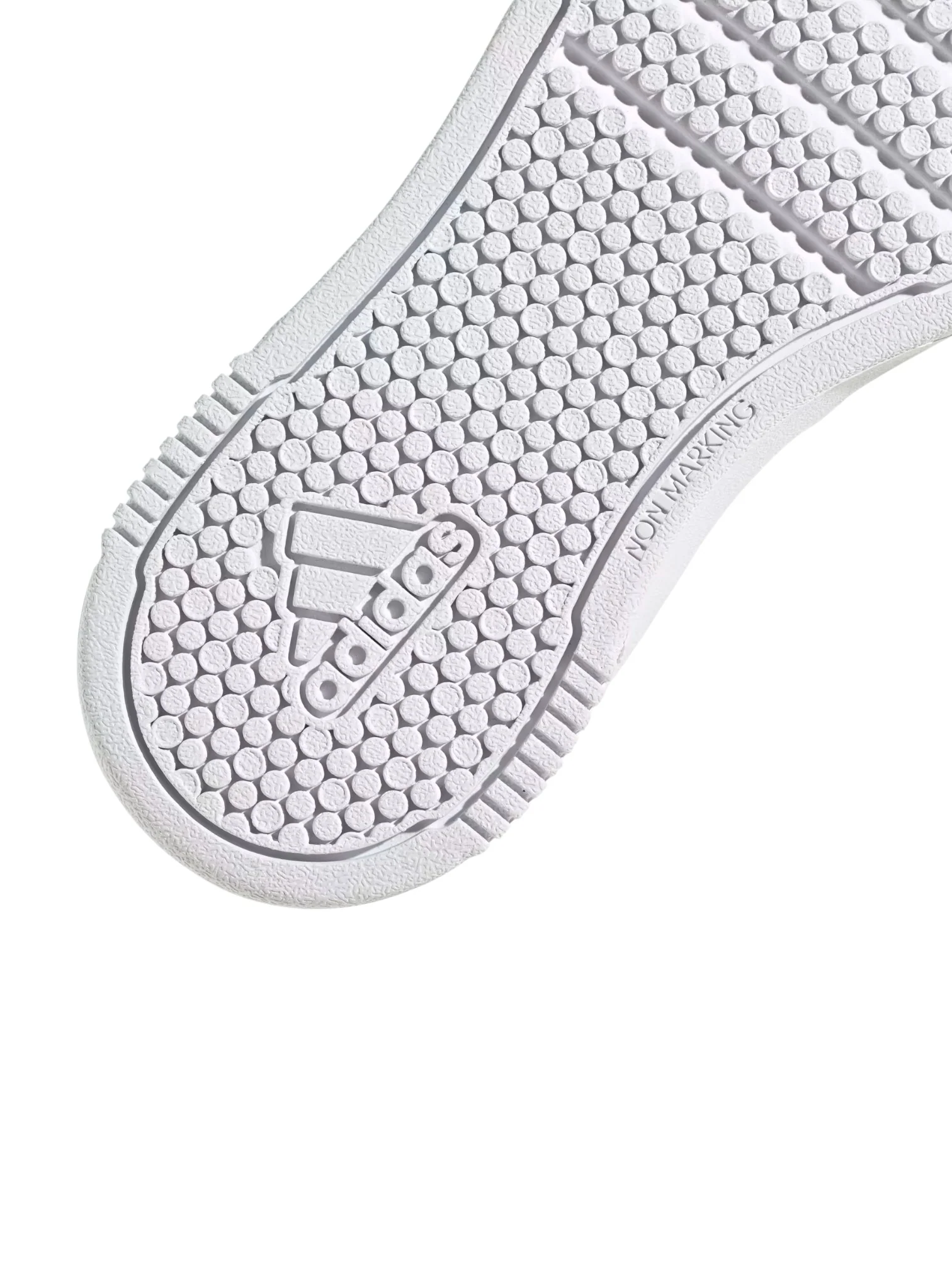 Adidas Unisex Tensaur White Hook-and-Loop Sports Shoes - Image 4