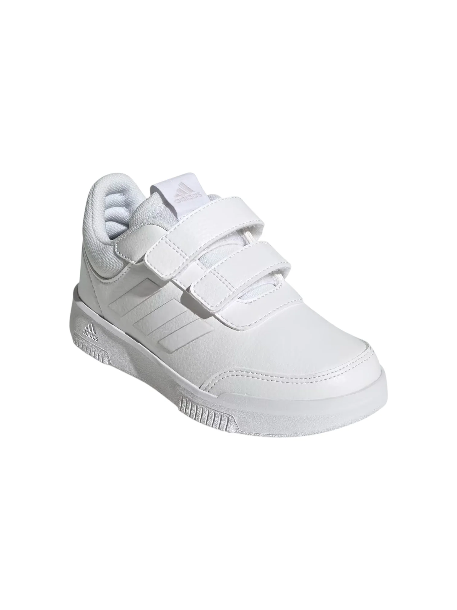 Adidas Unisex Tensaur White Hook-and-Loop Sports Shoes - Image 6