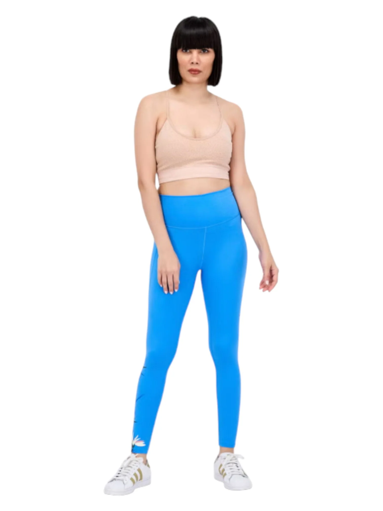 Adidas Women’s Blue Sportswear Fit Training Legging