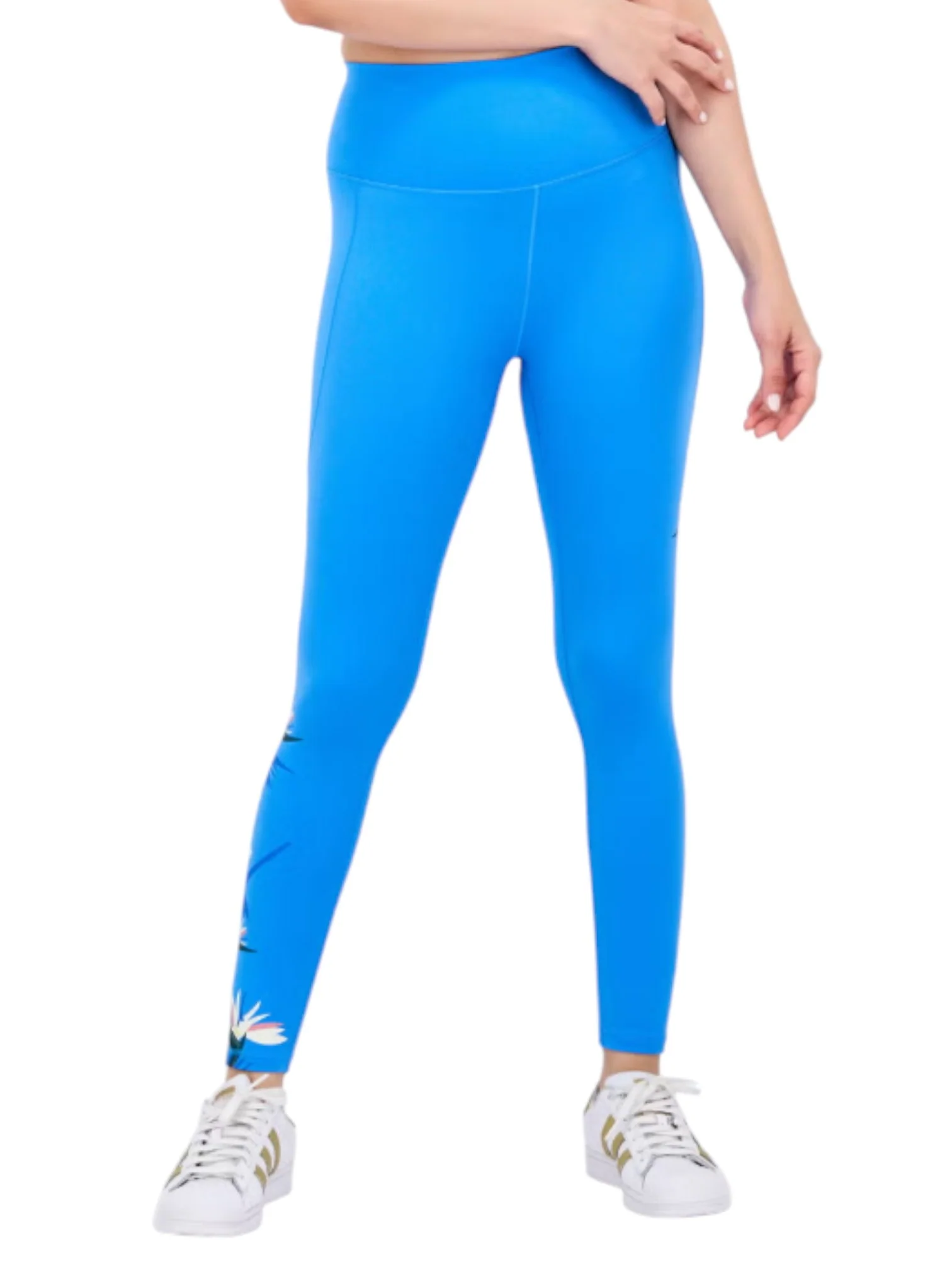 Adidas Women’s Blue Sportswear Fit Training Legging - Image 3