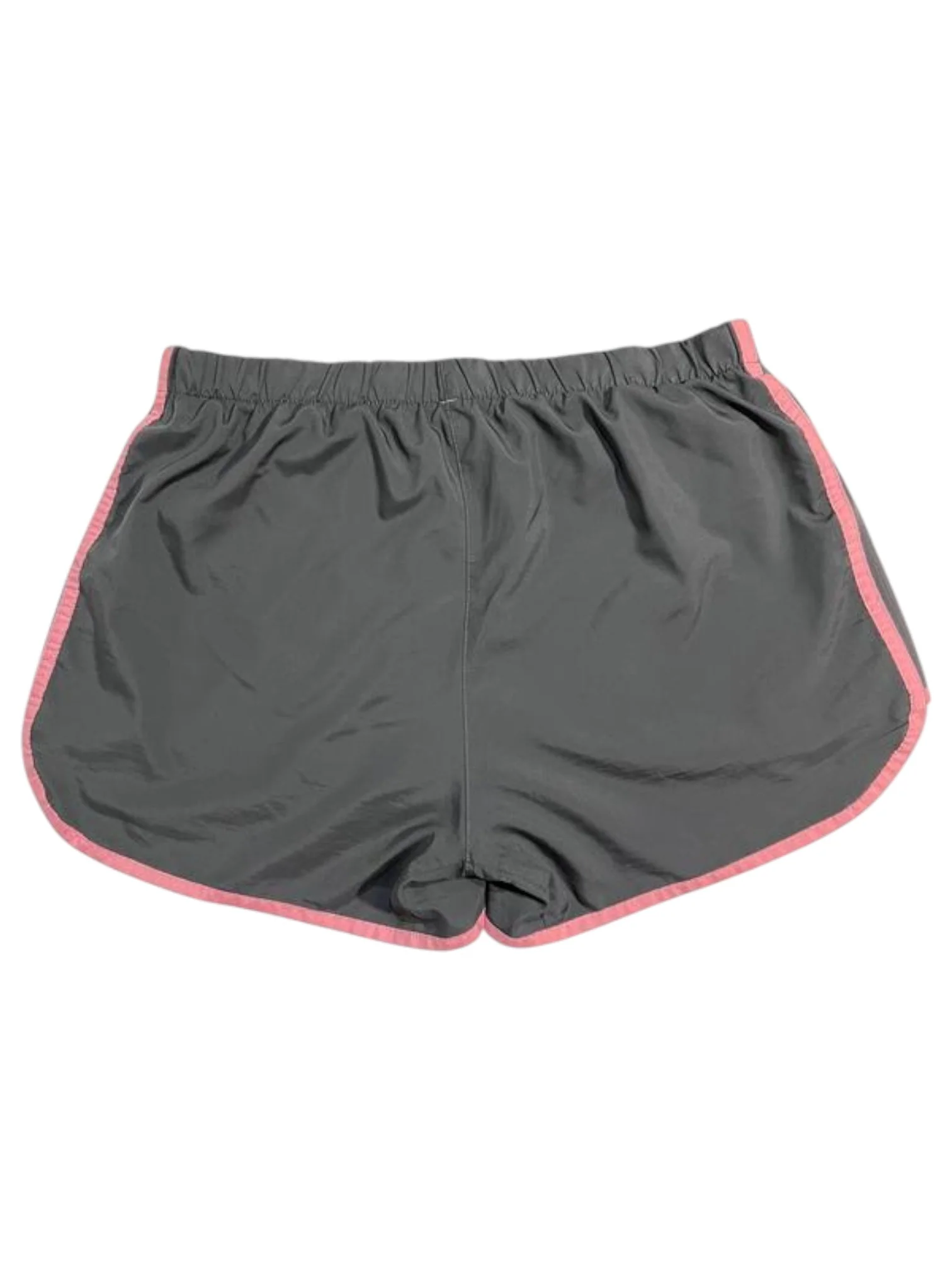Adidas Women’s Marathon 20 Gray & Pink Lightweight Running Shorts - Image 2