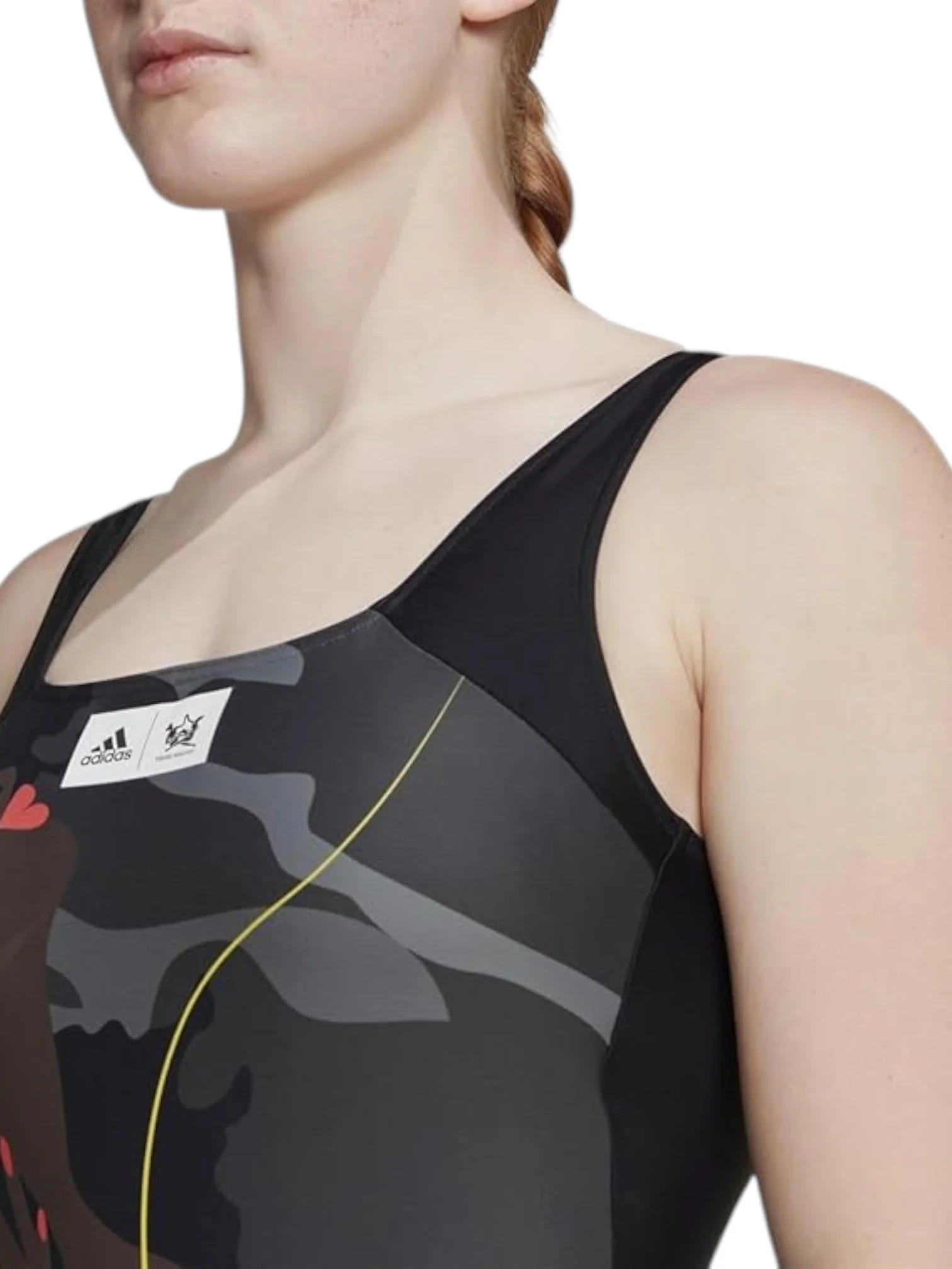 Adidas Women's Black Thebe Magugu Swimsuit - Image 3