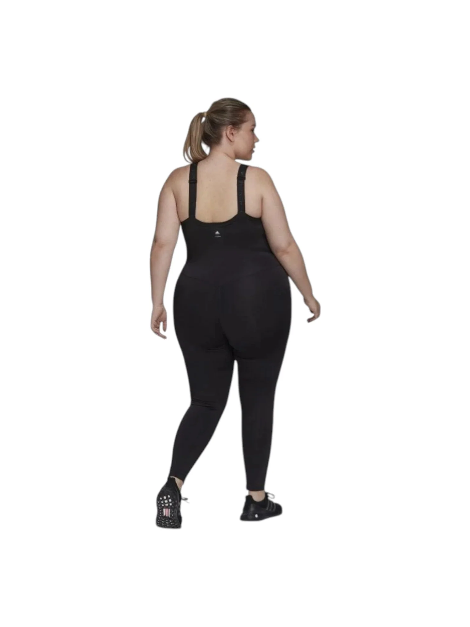 Adidas X 11 Honore Black Plus Size Jumpsuit - Image 2