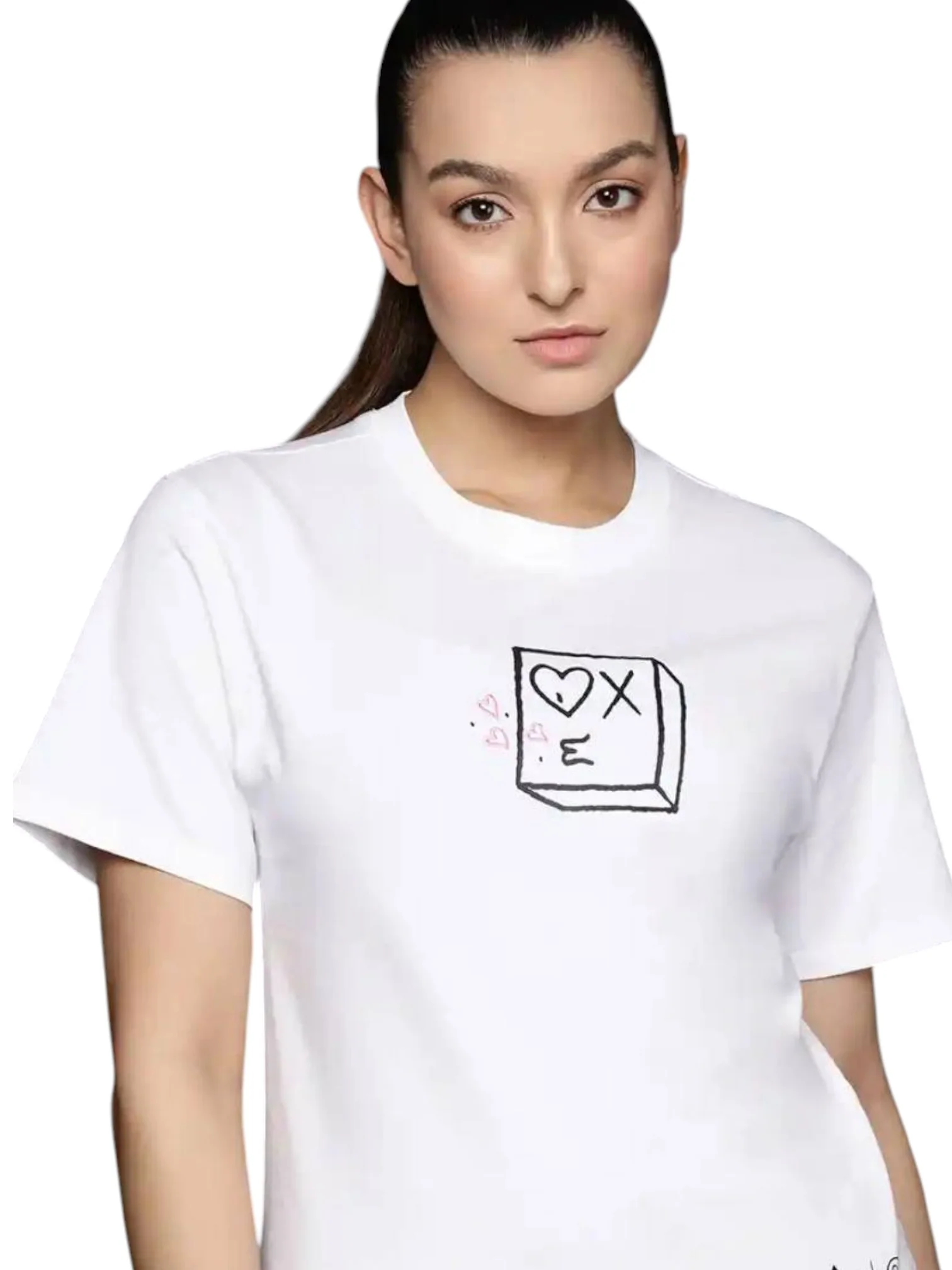 Adidas X Andre Saraiva Printed Pure Cotton T-shirt