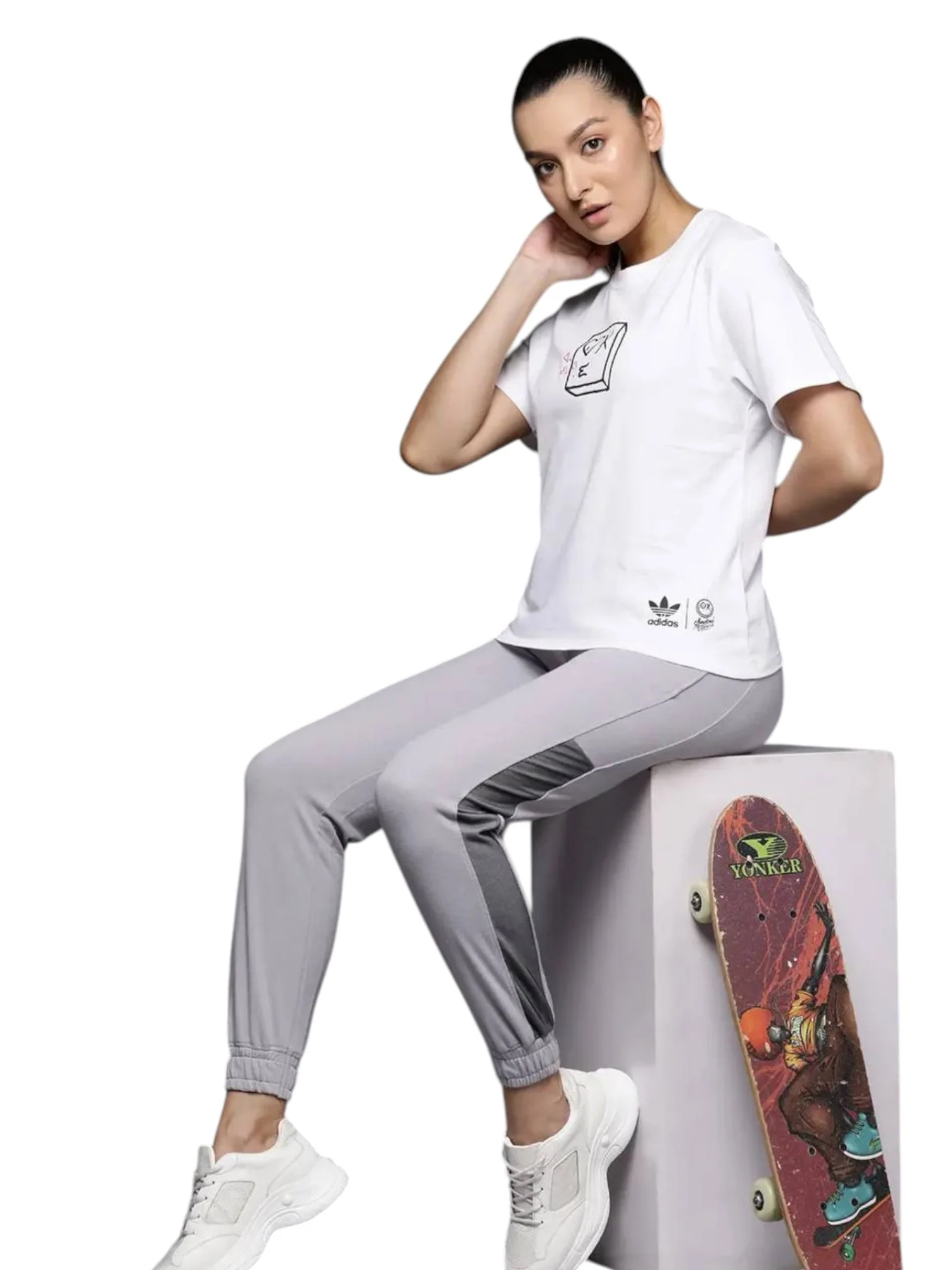 Adidas X Andre Saraiva Printed Pure Cotton T-shirt - Image 3