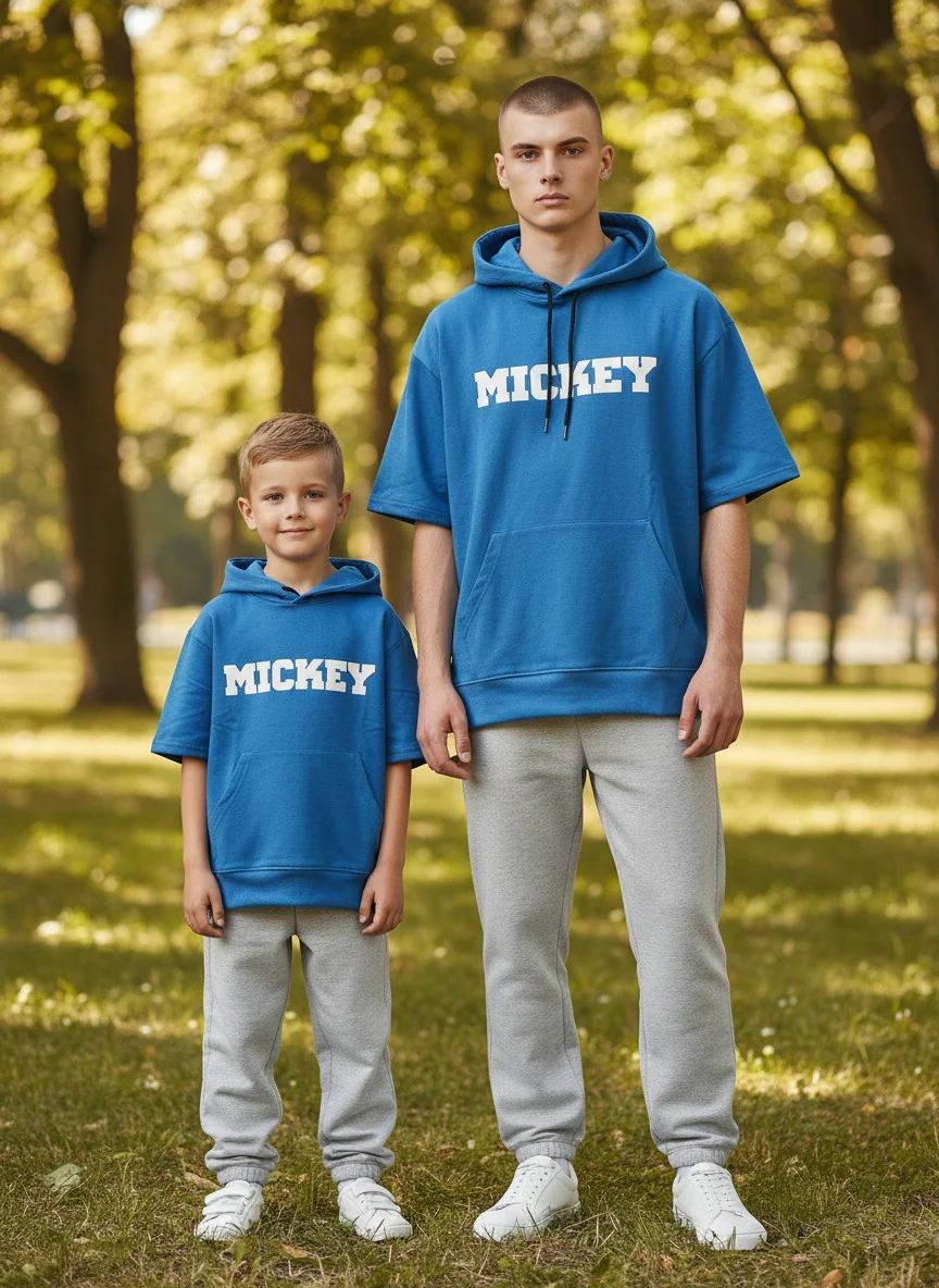 Antler Boys’ Blue Mickey Hoodie - Image 2