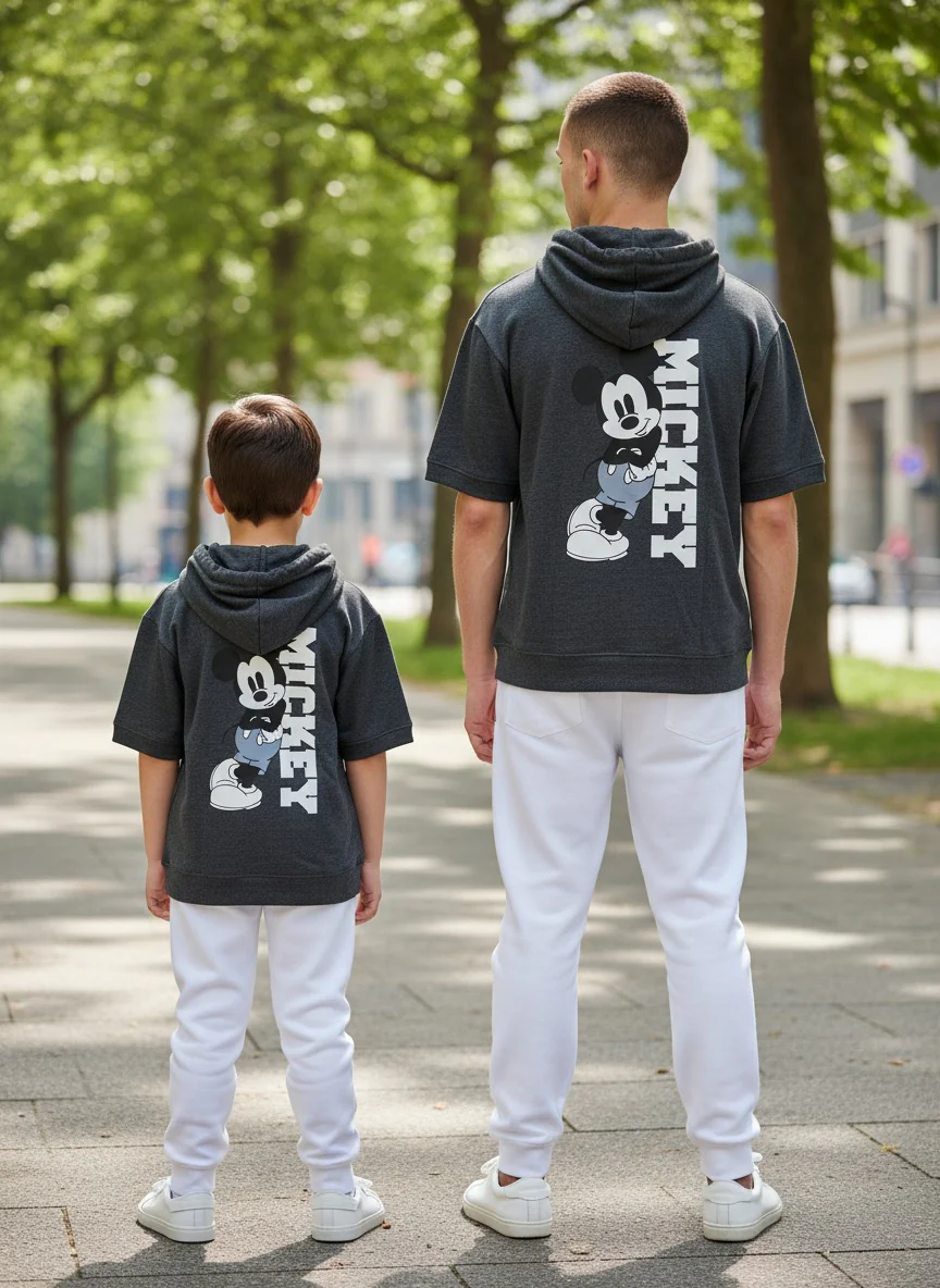 Antler Boys’ Dark Grey Mickey Hoodie