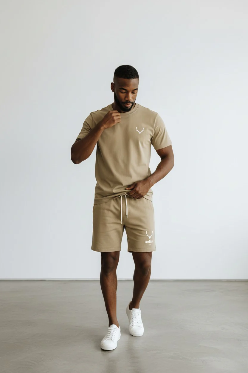 Antler Logo Set T-Shirt & Shorts