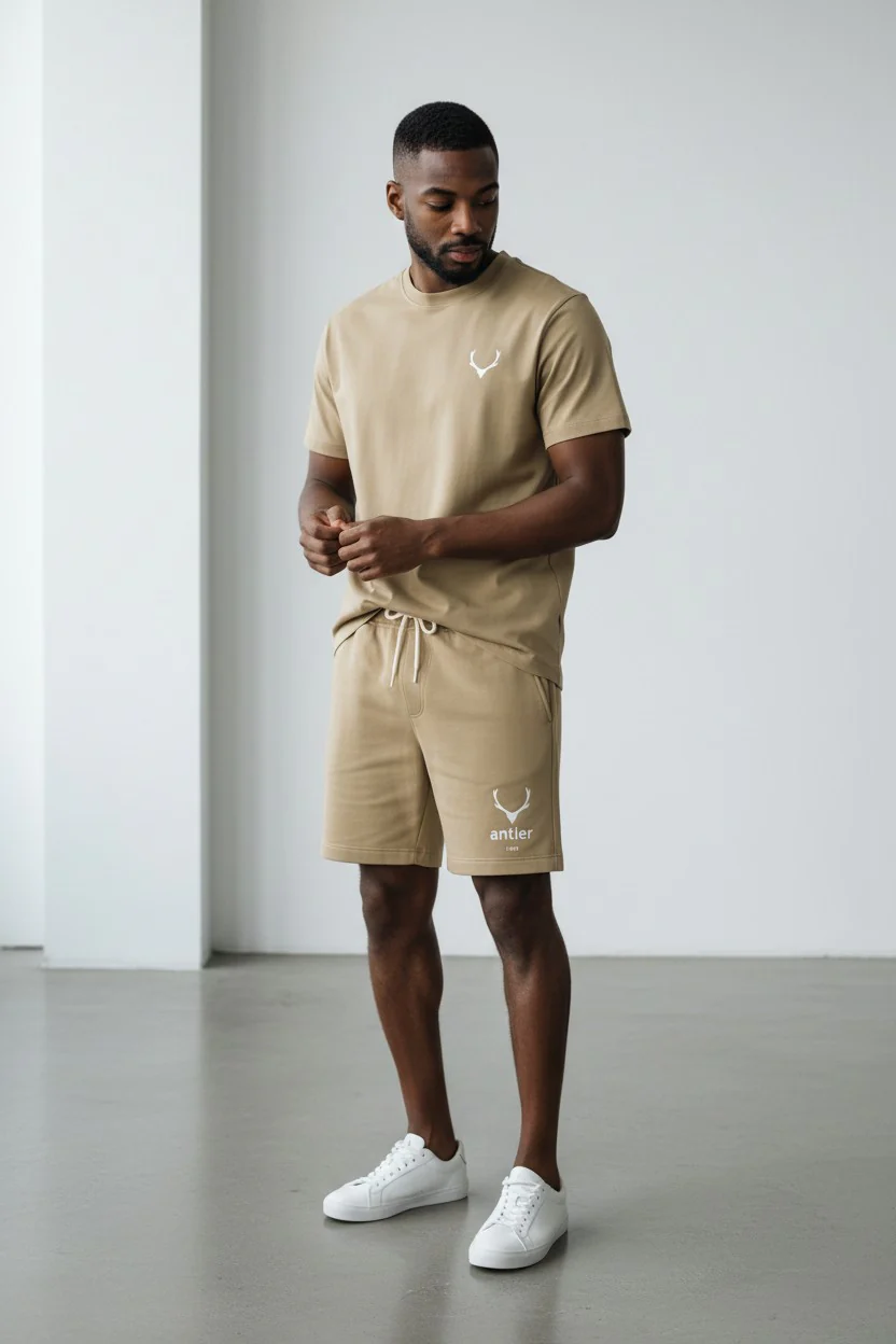 Antler Logo Set T-Shirt & Shorts - Image 2