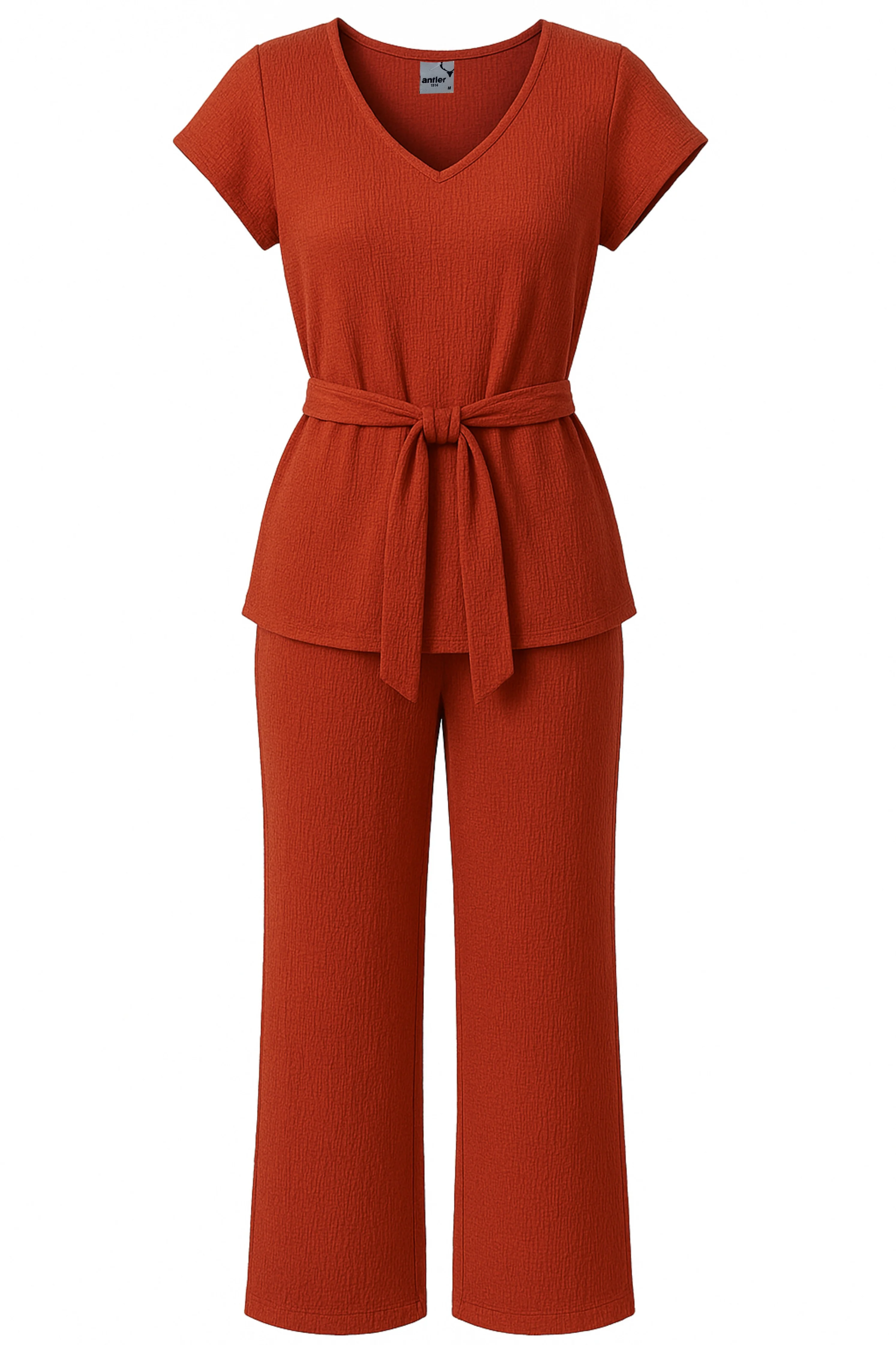 Antler Summer Set Sleeveless V-Neck Shirt & Pants - Image 2
