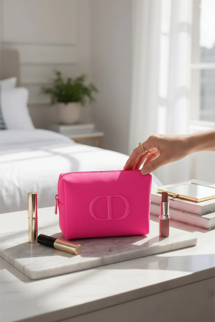 Christian Dior Beauty Makeup Bag - Image 4