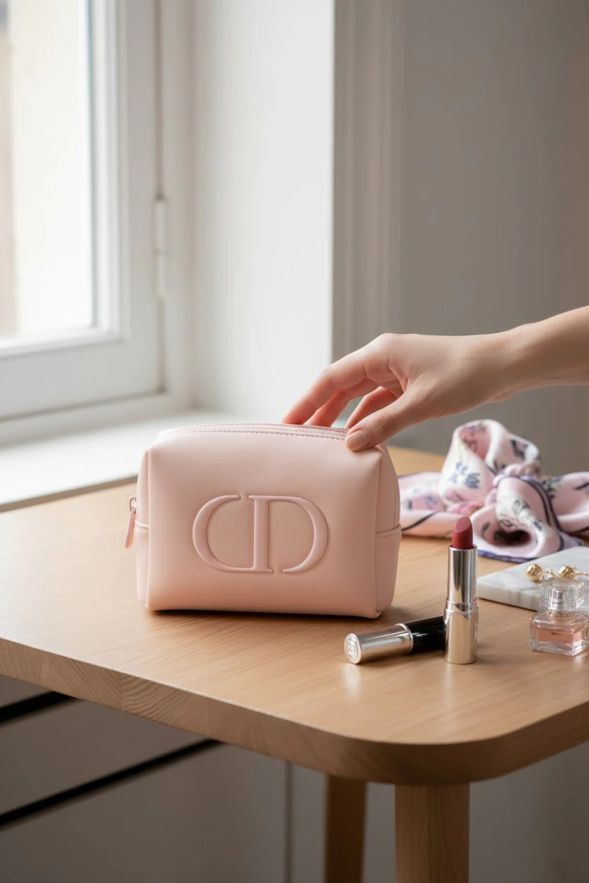 Christian Dior Beauty Makeup Bag - Image 5