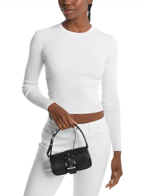 Colby Extra-Small Leather Shoulder Bag - Image 4