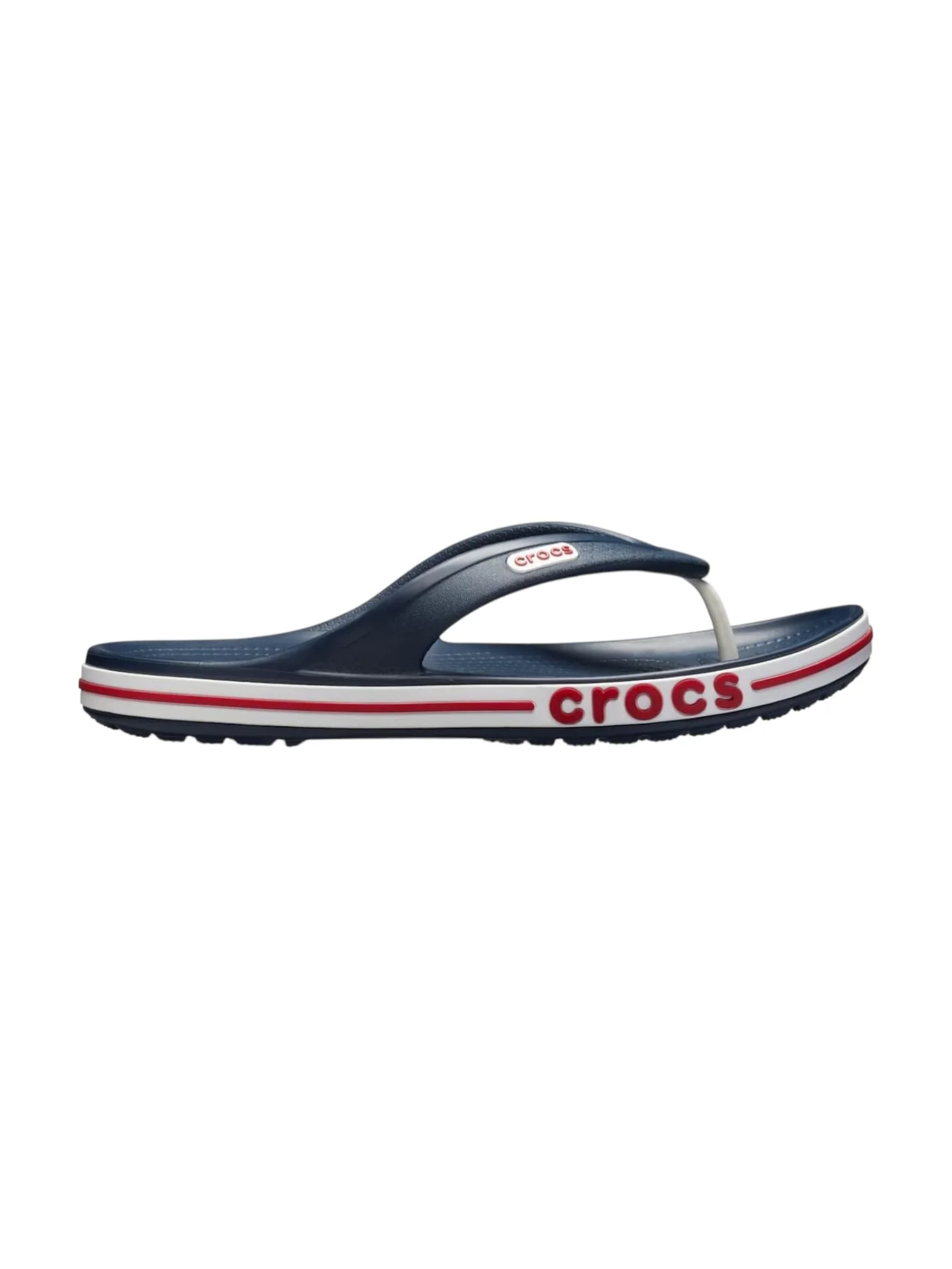 Crocs BayaBand Flip Navy Blue/Pepper Unisex Adult Clog