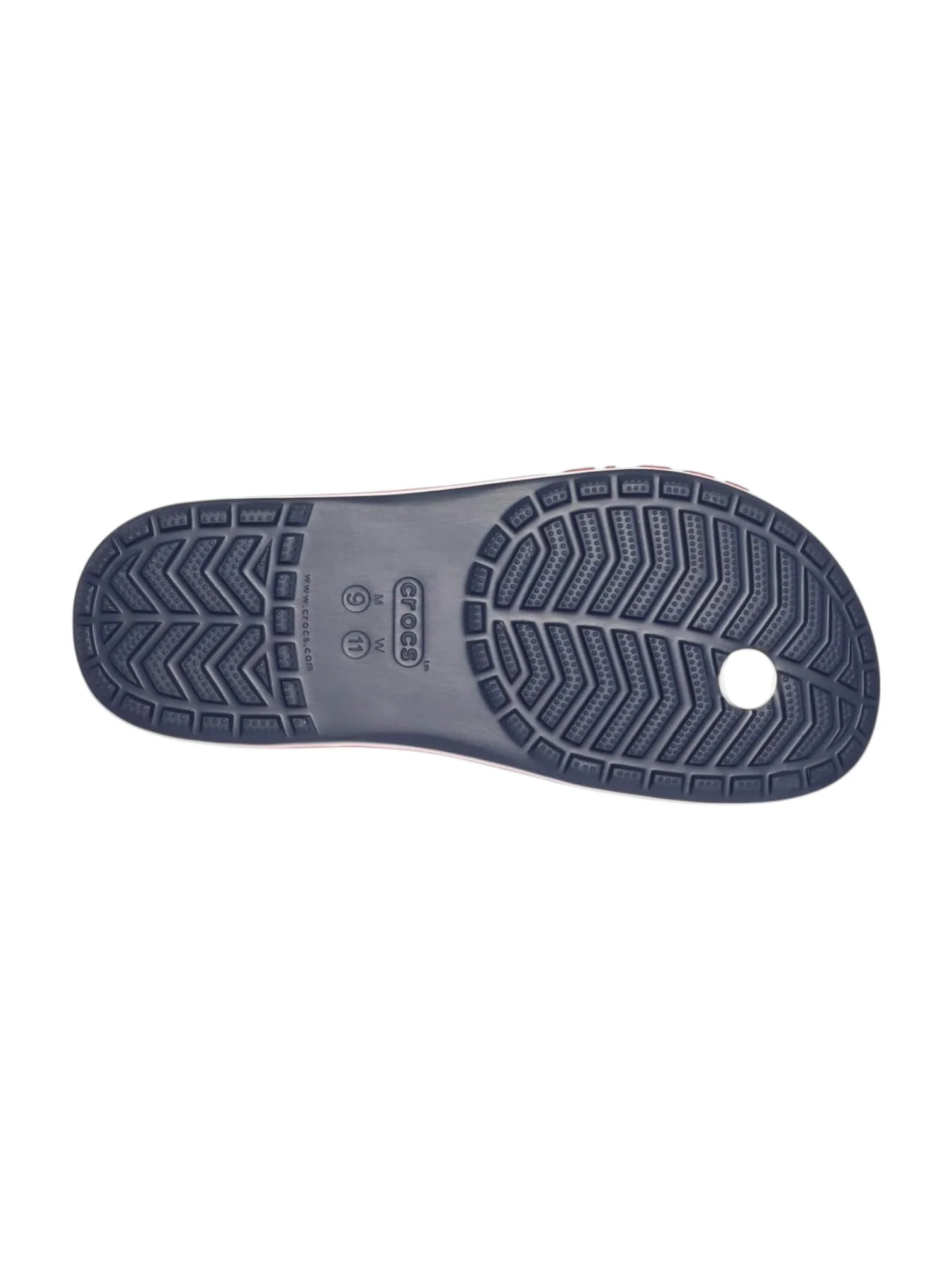 Crocs BayaBand Flip Navy Blue/Pepper Unisex Adult Clog - Image 4