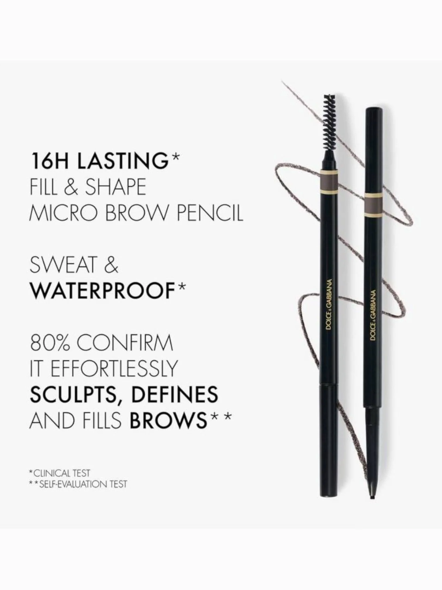 Dolce & Gabbana The Brow Liner Shaping Eyebrow Pencil - Image 6