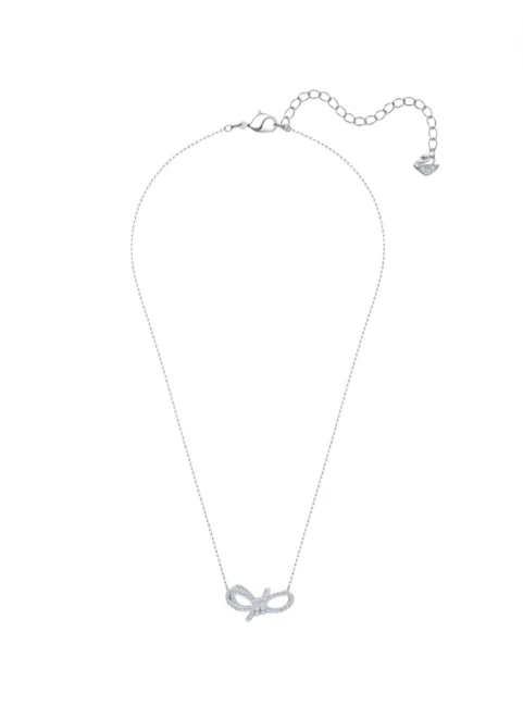 Elegant Bow Pendant Necklace - Image 2