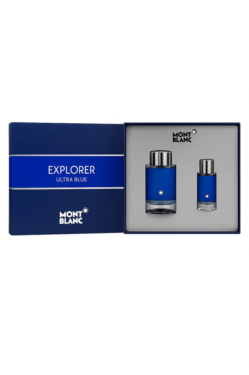 Montblanc Explorer Ultra Blue Gift Set
