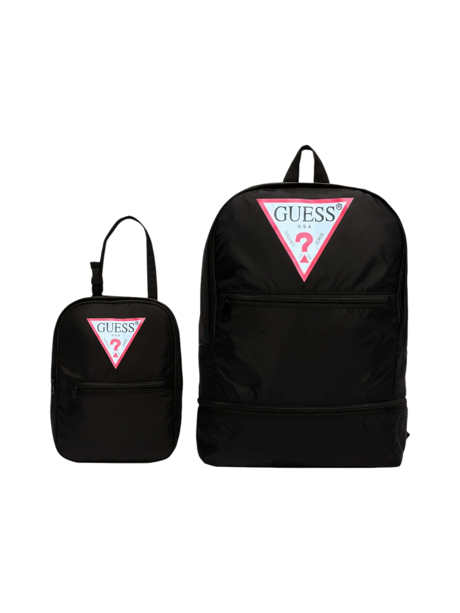 Guess Black Logo Backpack - Image 2