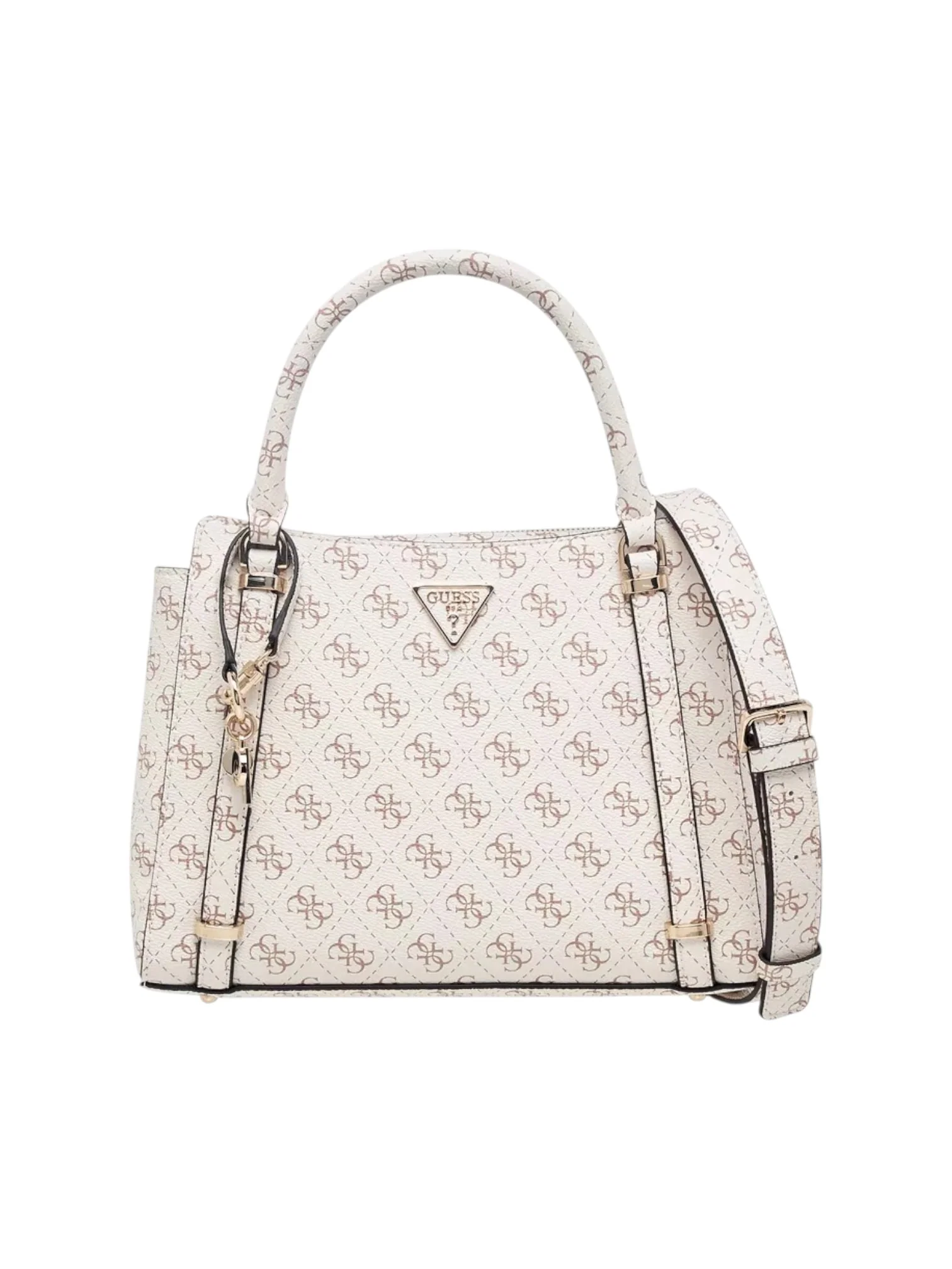 Guess Daryna Printed Tote Bag with Double Handle and Zip Closure - Image 2