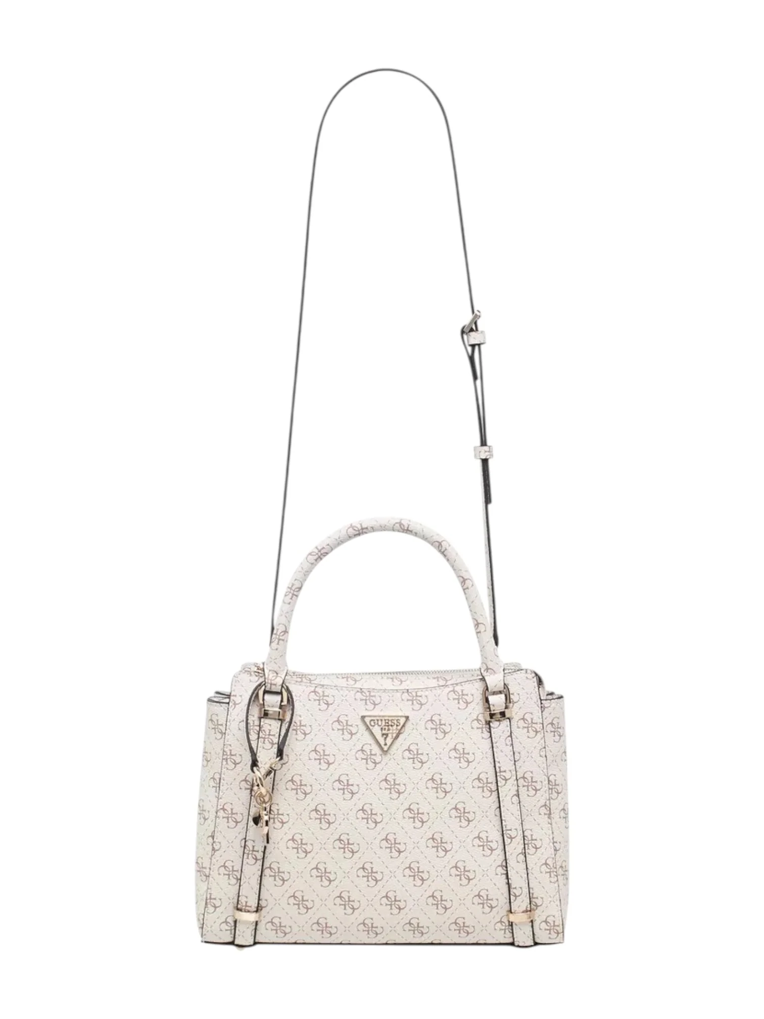 Guess Daryna Printed Tote Bag with Double Handle and Zip Closure - Image 3