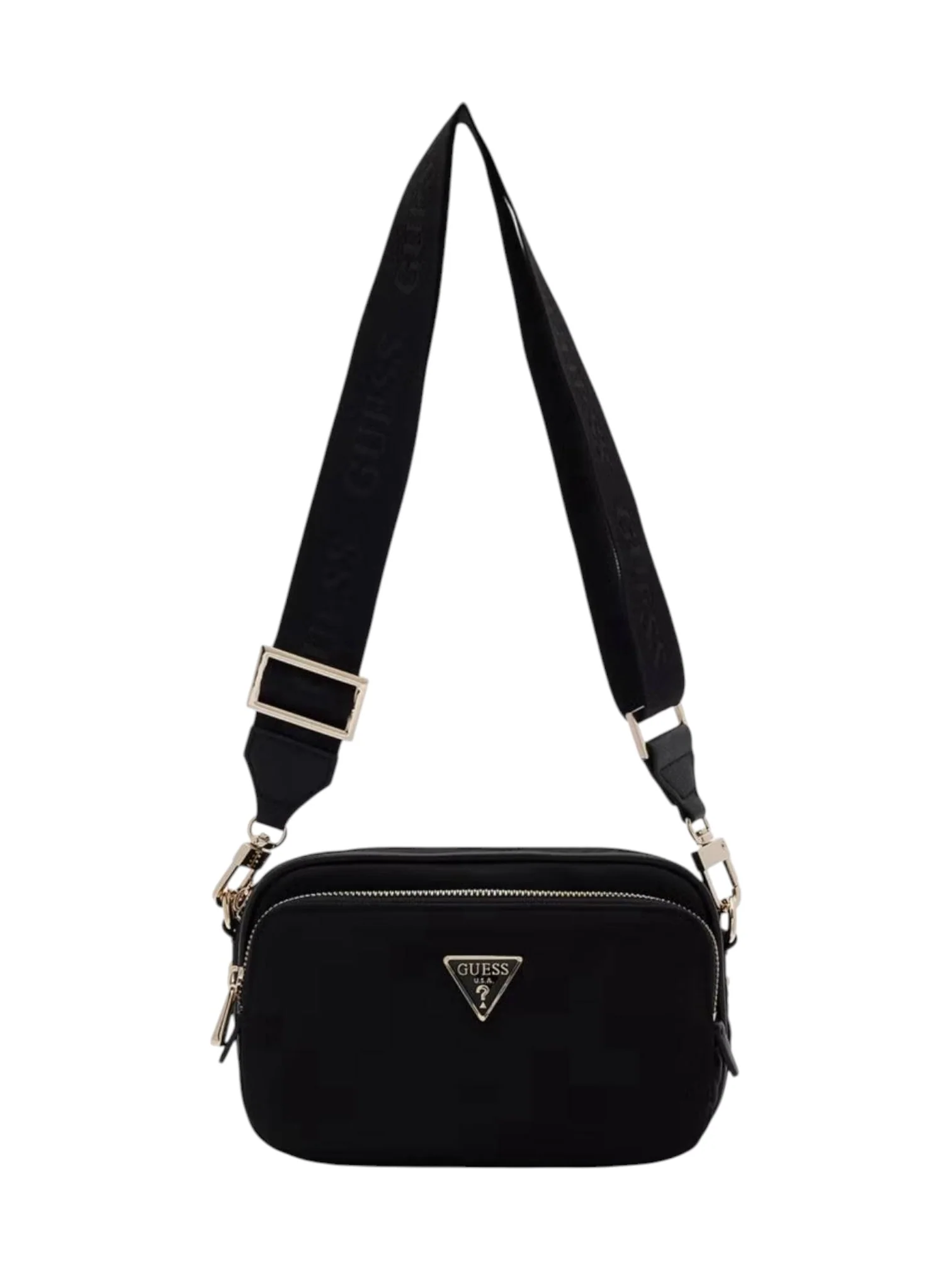 Guess Eco Gemma Black Women's Shoulder Bag - Image 2