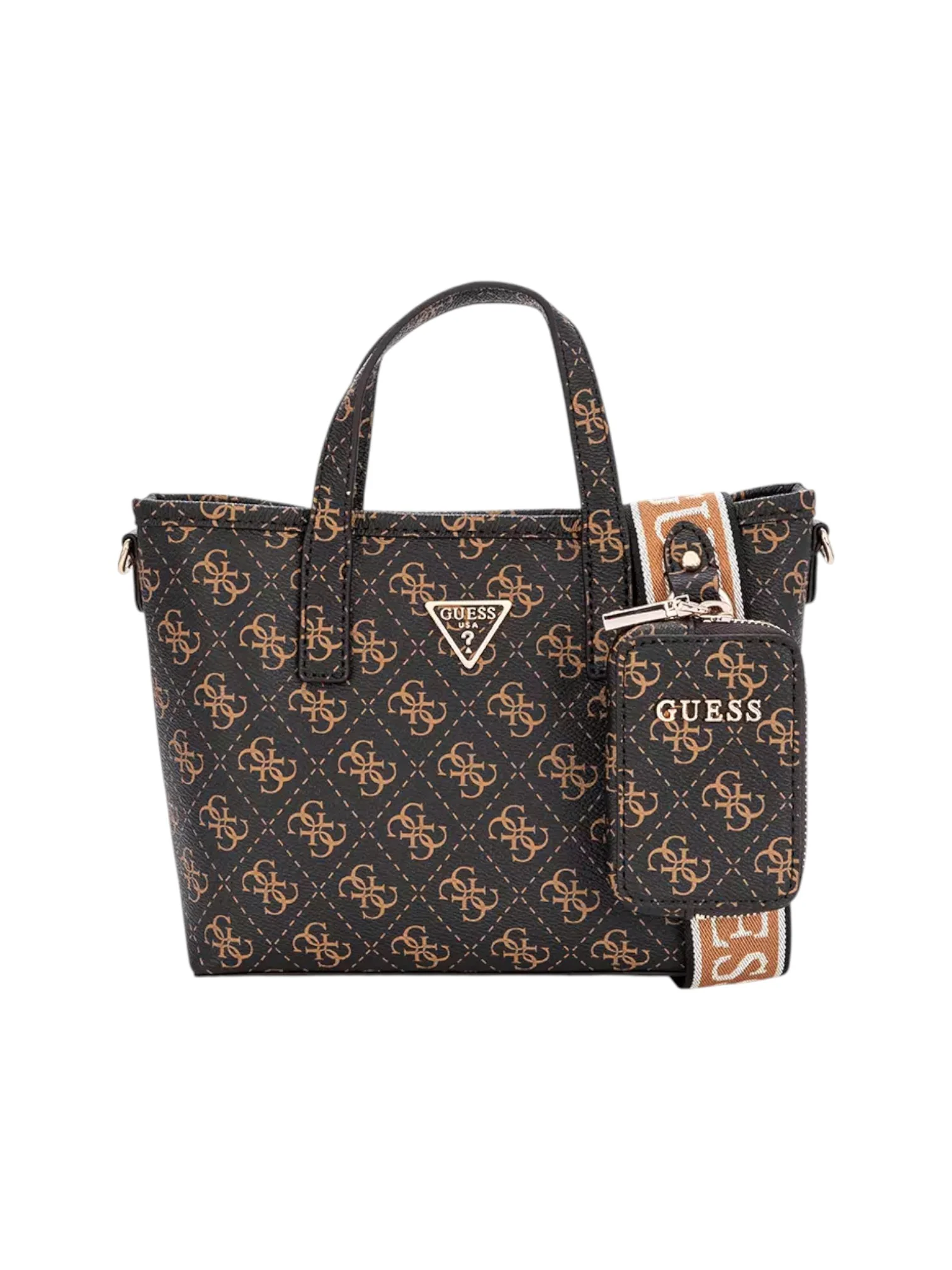 Guess Latona Monogram Patterned Mini Tote Bag Set - Image 13