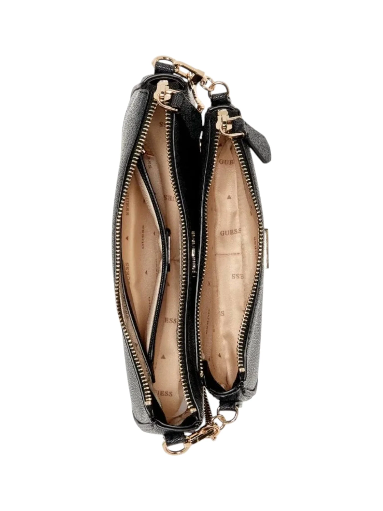 Guess Noelle Double Pouch Crossbody Handbag - Image 13