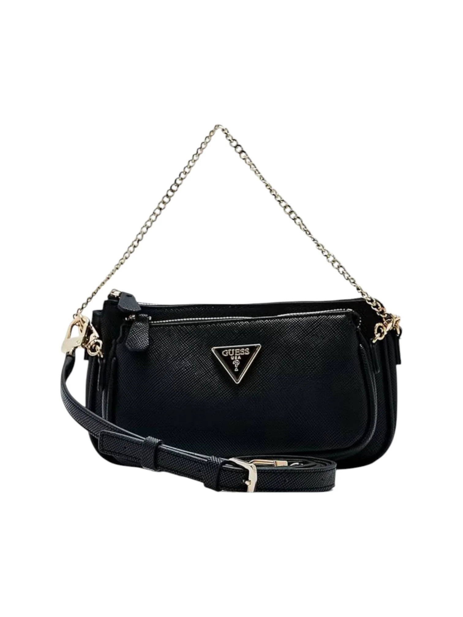 Guess Noelle Double Pouch Crossbody Handbag - Image 15