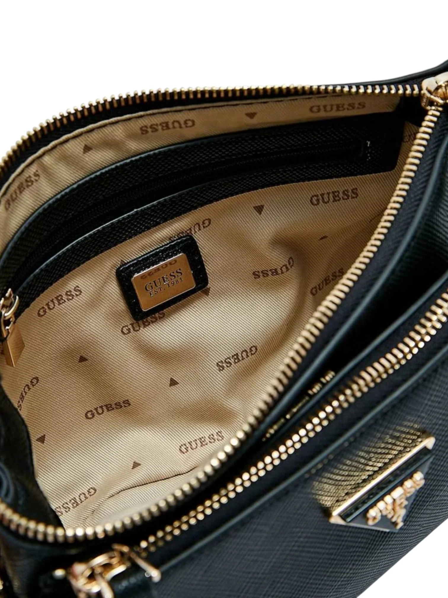 Guess Noelle Double Pouch Crossbody Handbag - Image 19