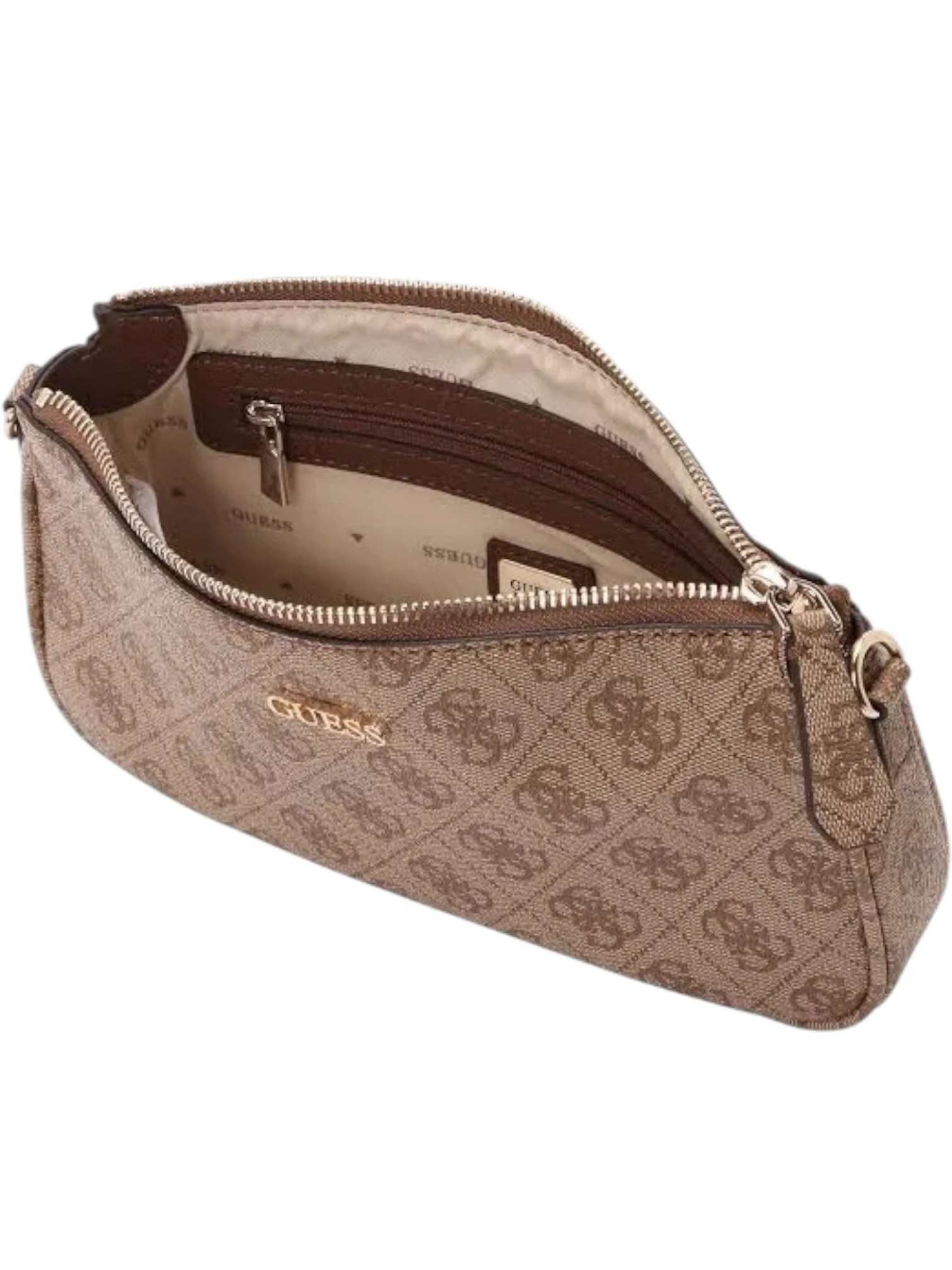 Guess Noelle Double Pouch Crossbody Handbag - Image 4
