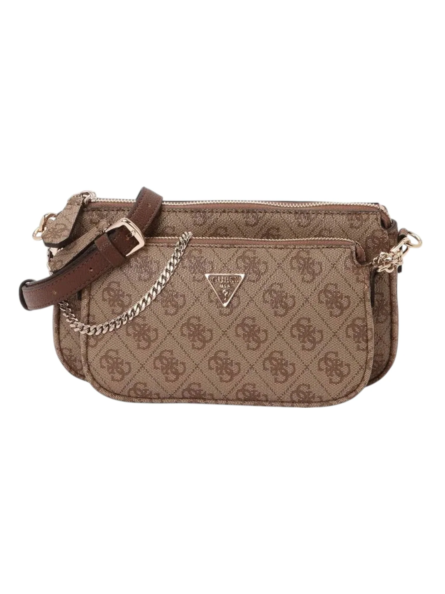 Guess Noelle Double Pouch Crossbody Handbag - Image 6