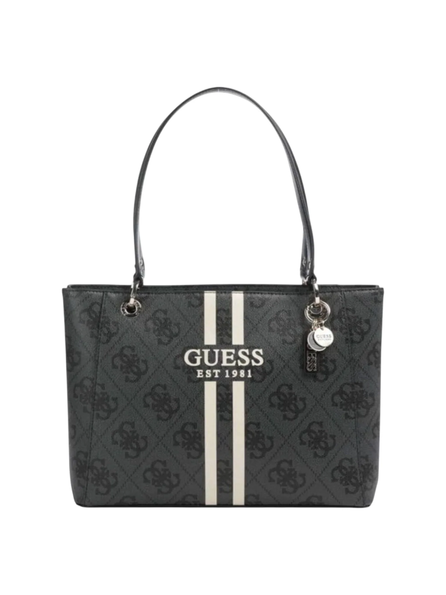 Guess Noelle II Beige Handbag - Image 6