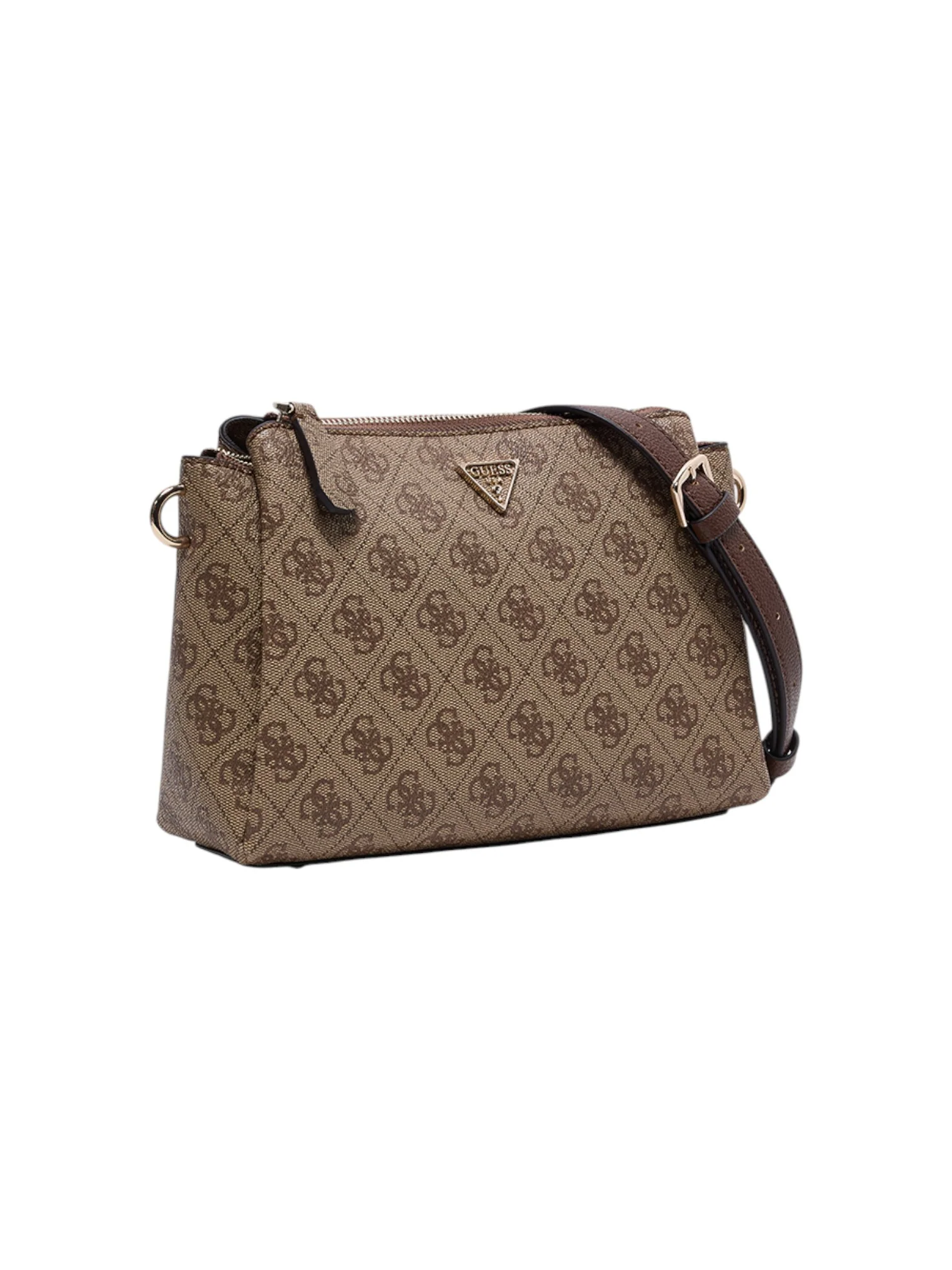 Guess Noelle II Brown Women's Shoulder Bag - Image 3