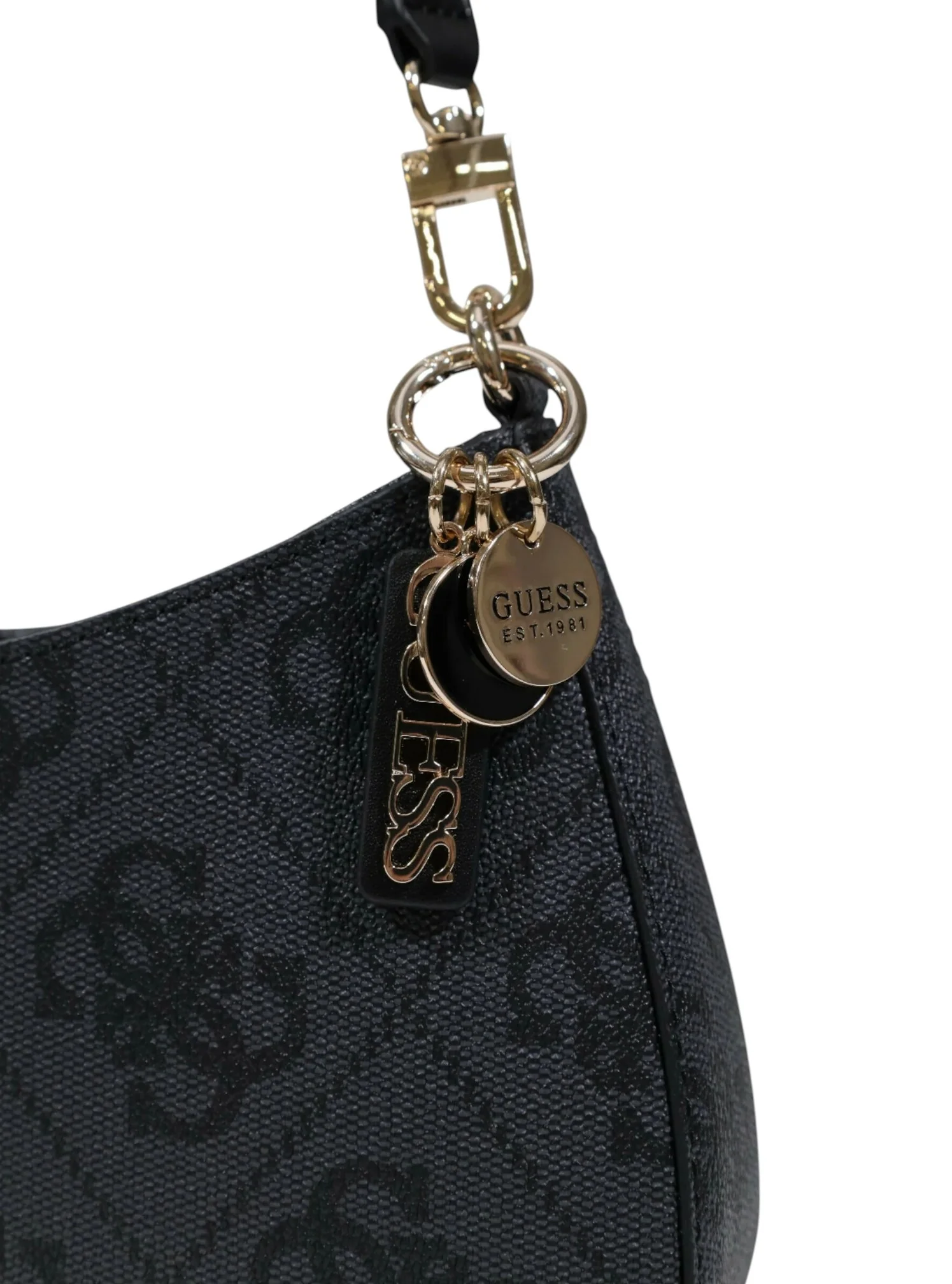Guess Noelle II Brown Women's Shoulder Bag - Image 8