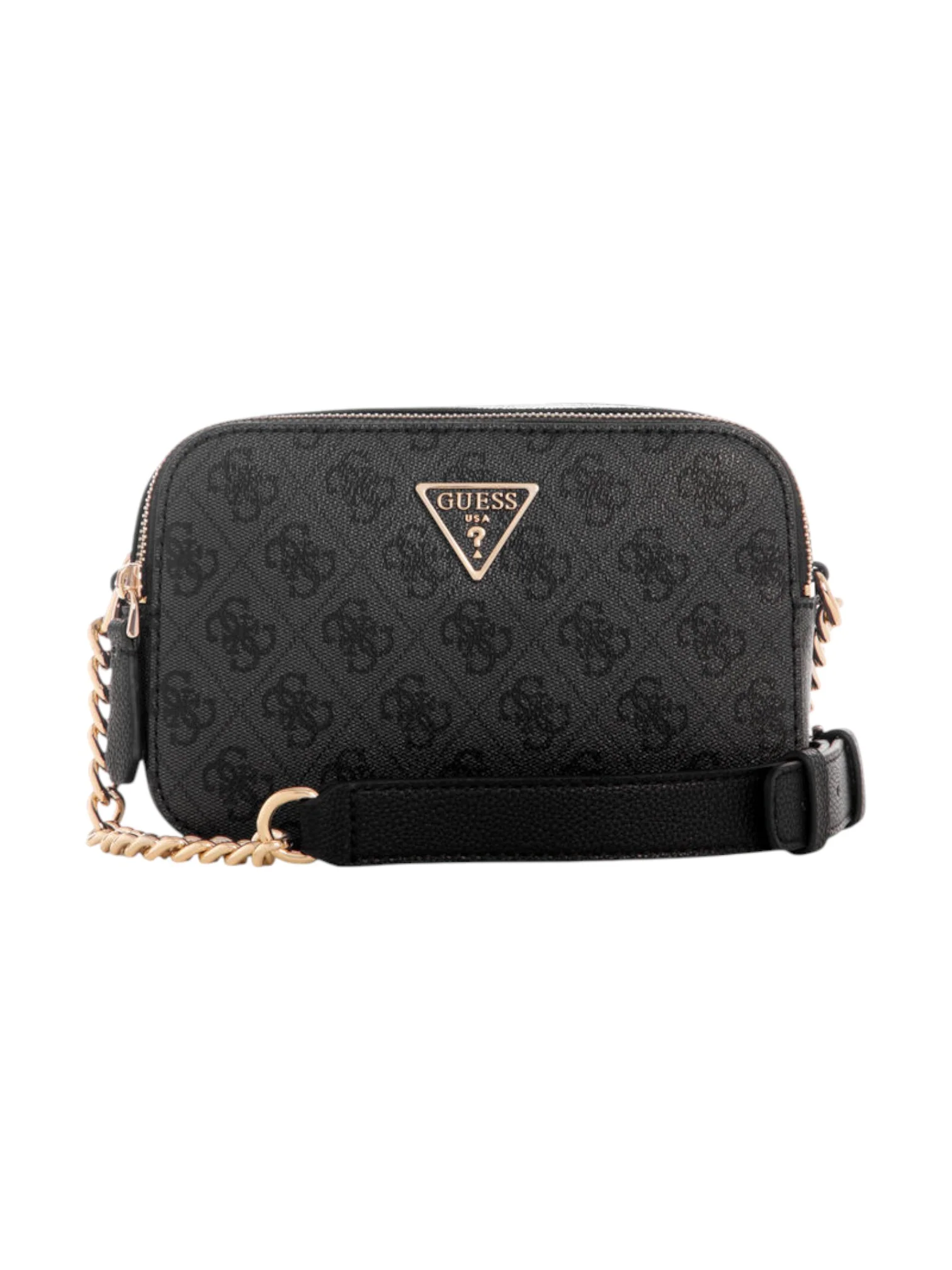 Guess Noelle II Coal Logo Women's Shoulder Bag