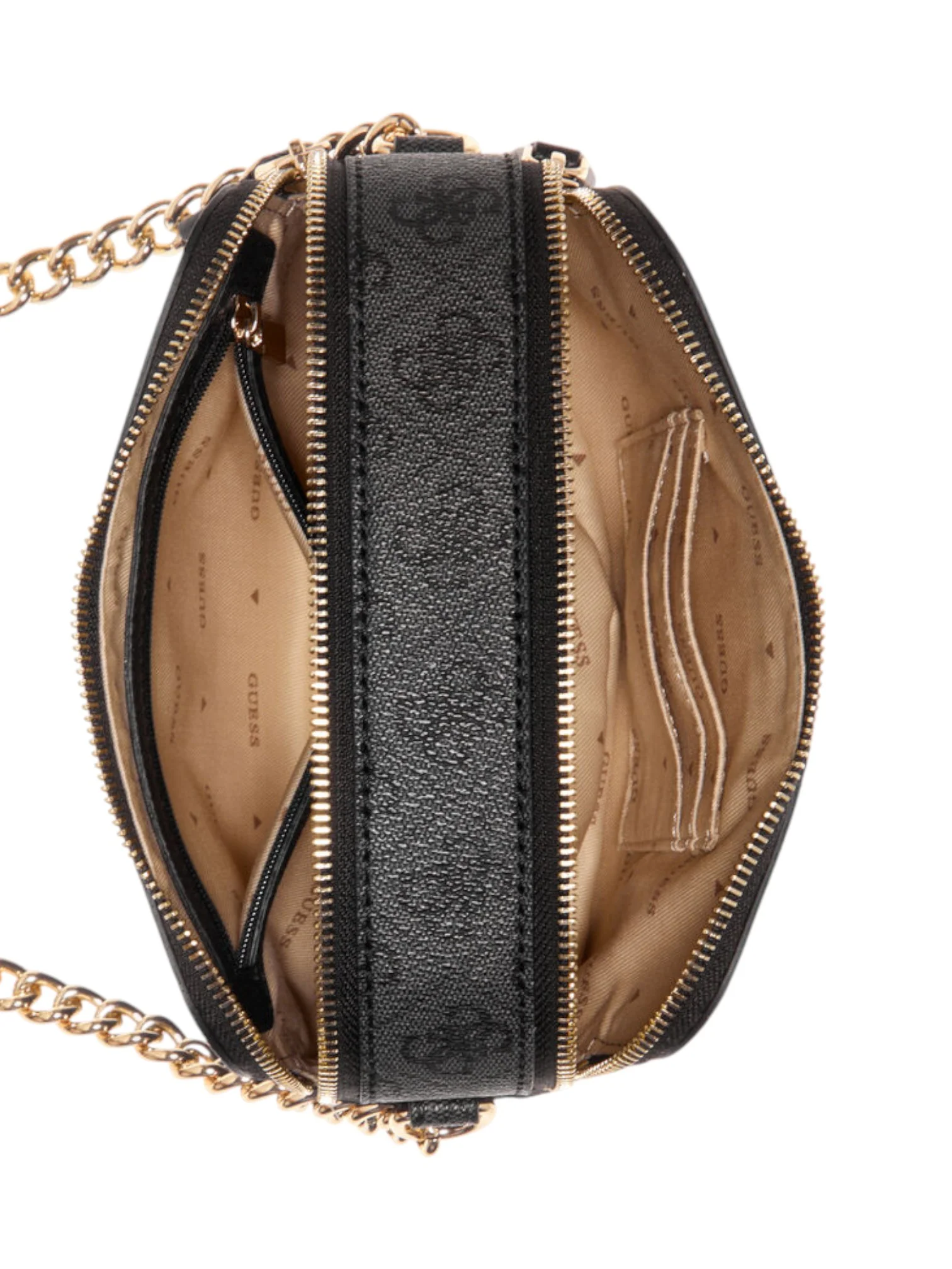 Guess Noelle II Coal Logo Women's Shoulder Bag - Image 4
