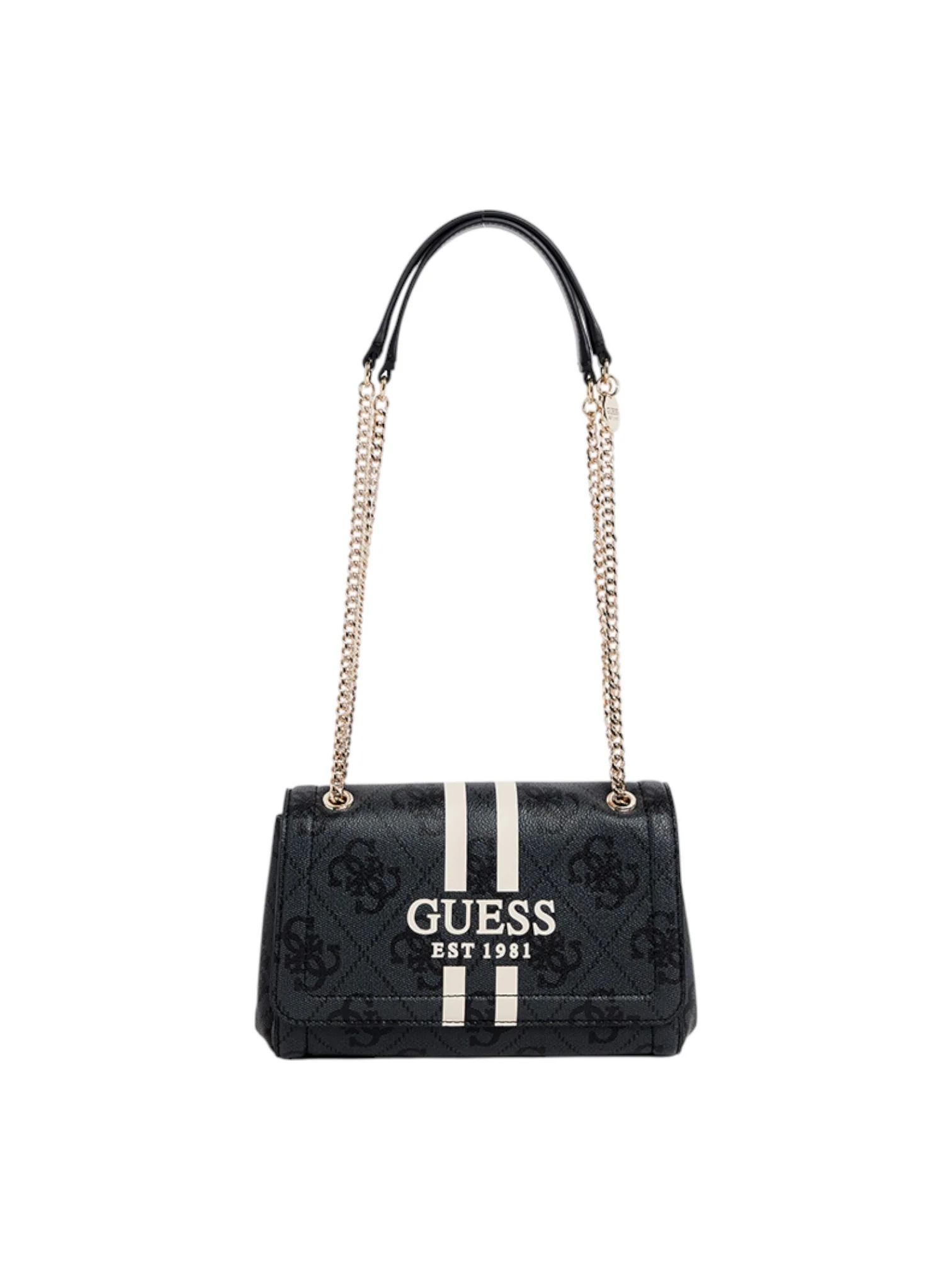 Guess Noelle II Logo Patterned Flap Convertible Crossbody Bag - Image 3