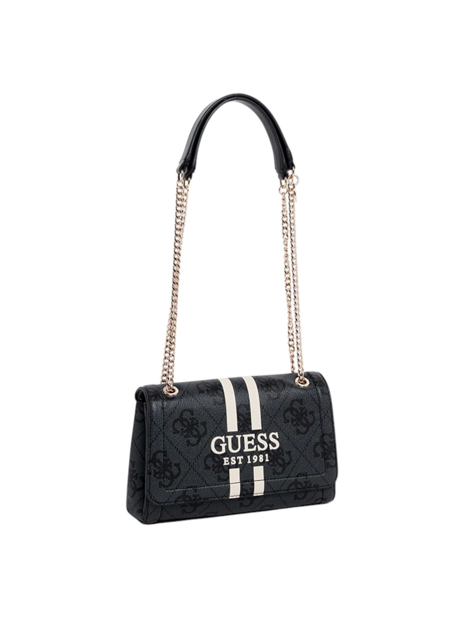 Guess Noelle II Logo Patterned Flap Convertible Crossbody Bag - Image 5