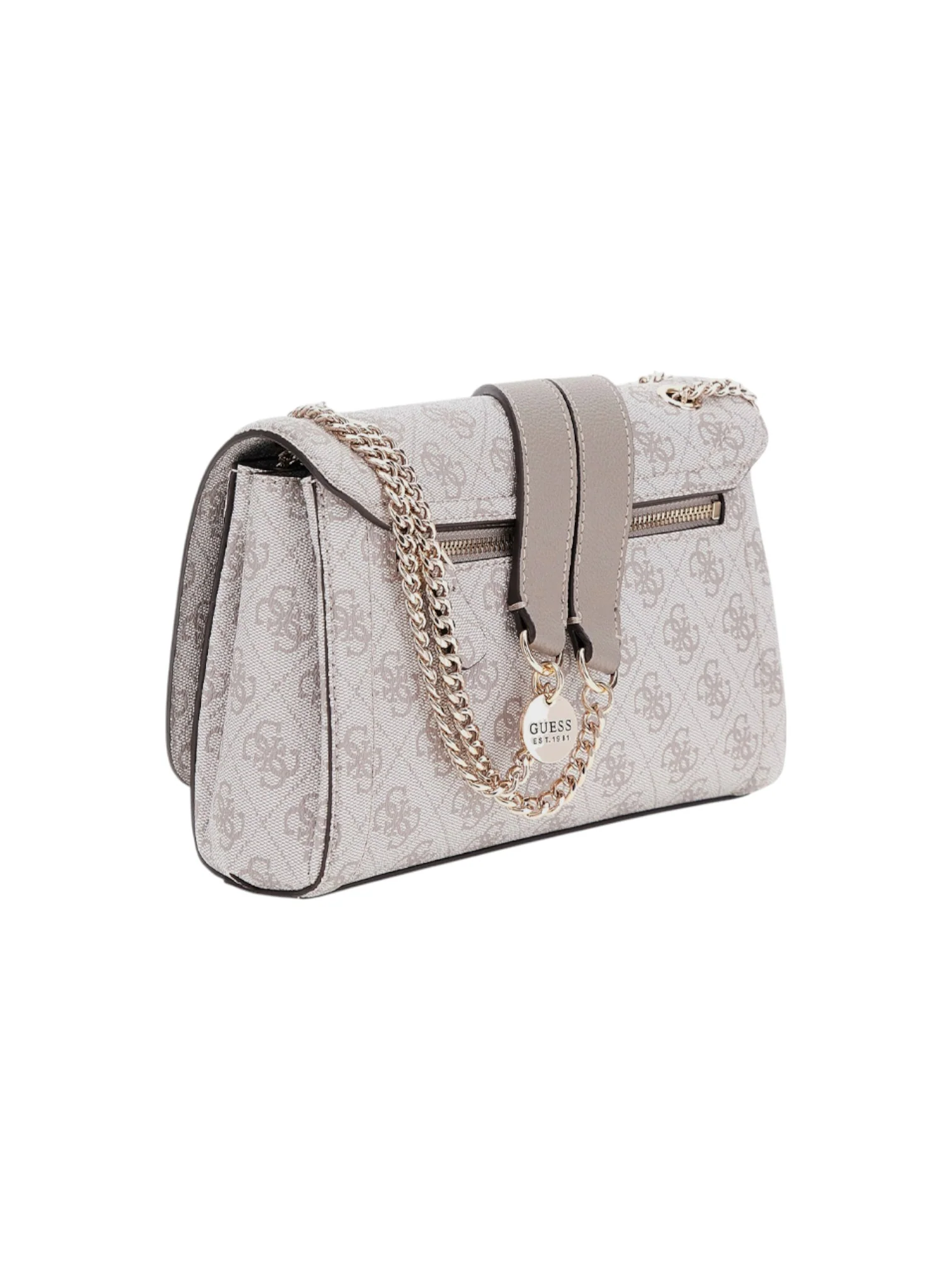 Guess Noelle II Monogram Patterned Crossbody Bag - Image 3