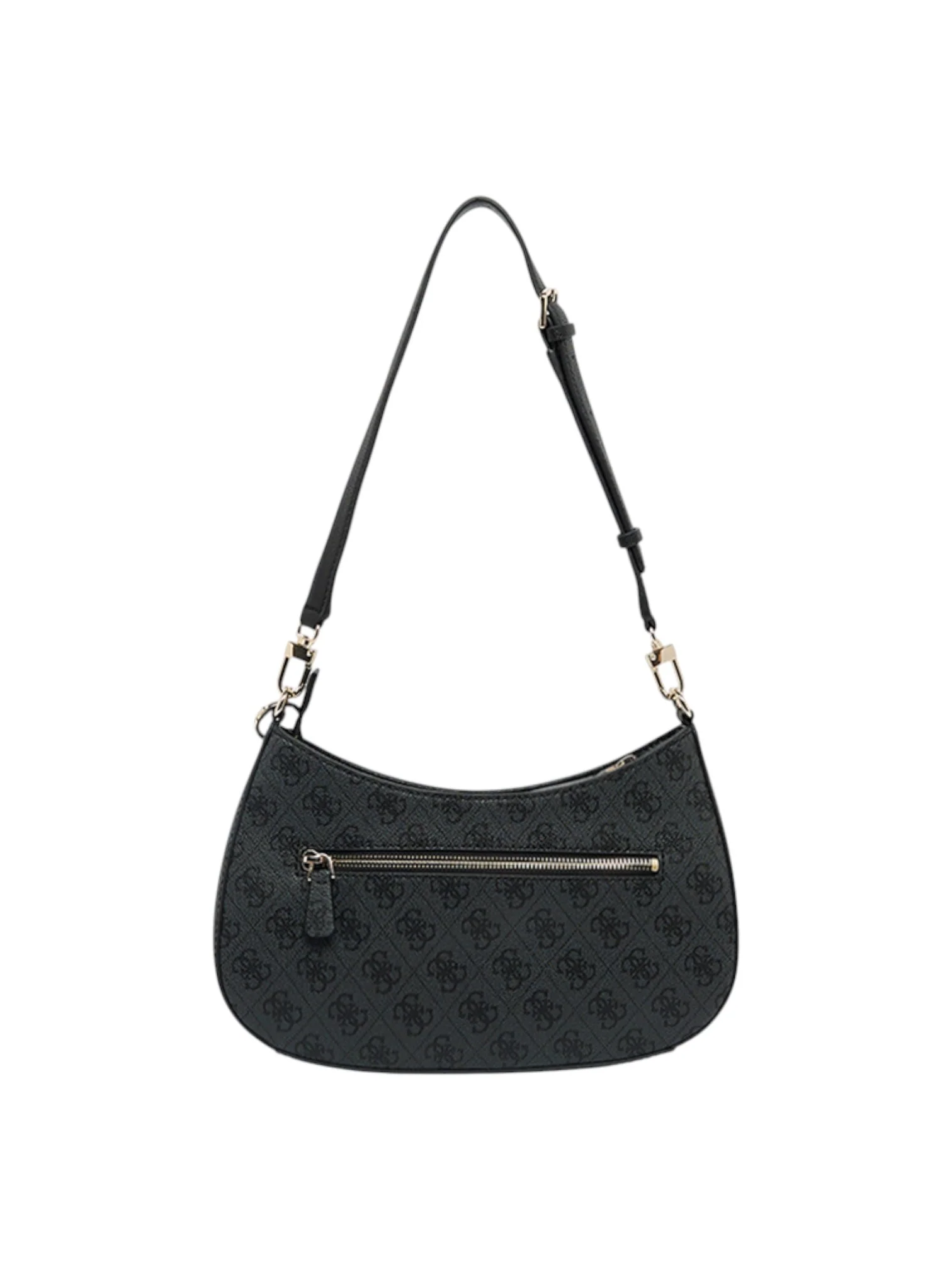 Guess Noelle II Monogram Patterned Shoulder Bag - Image 3
