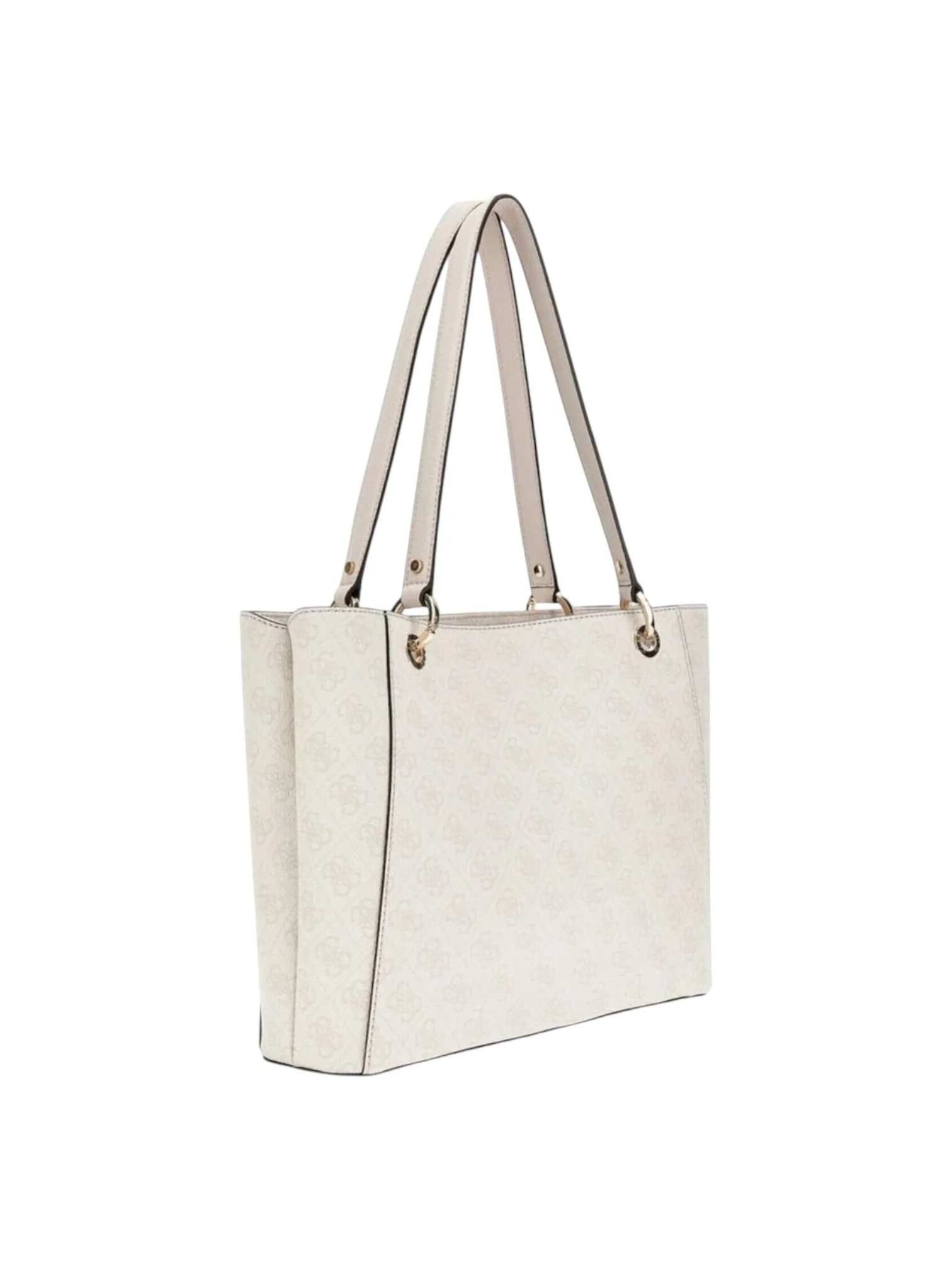 Guess Noelle II White Women's Shoulder Bag - Image 2