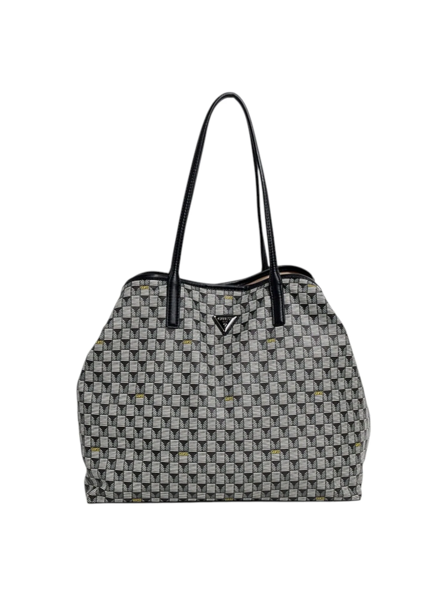 Guess Wave II Large 2 in 1 Tote Womens Bag In Black - Image 3